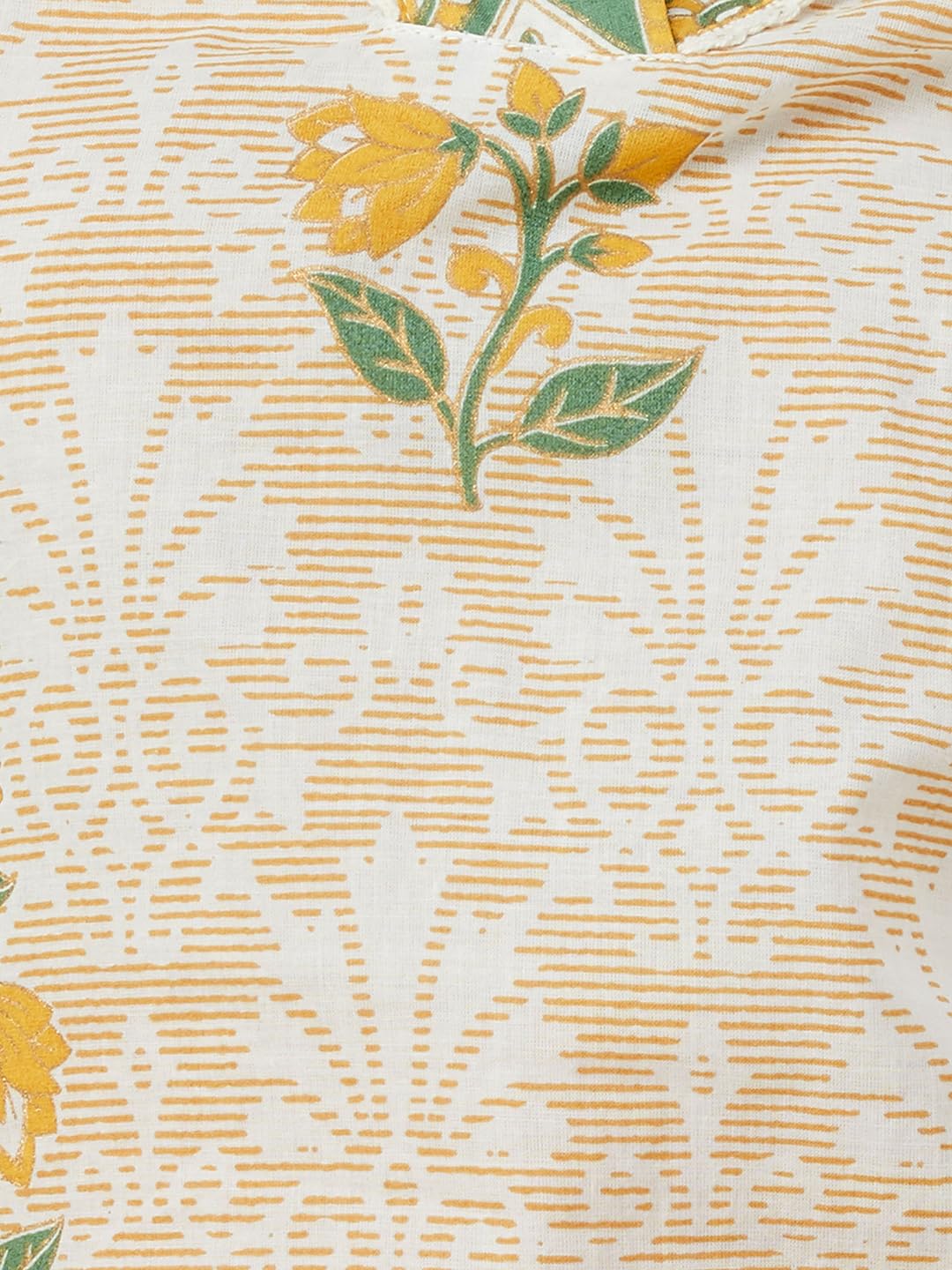 Max Women's Cotton Blend Regular Kurta (VIPKFE24PAOFF White_Off, Regular Fit, XL