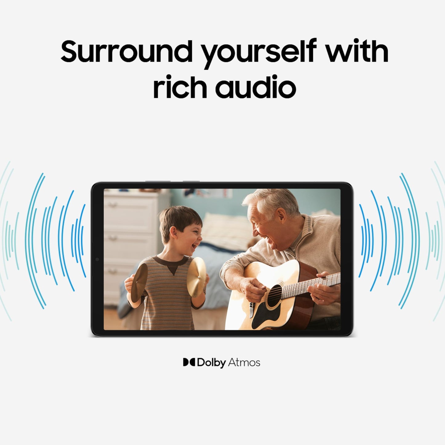 Samsung Galaxy Tab A11, 22.05 cm (8.7 inch) TFT LCD Display, 4 GB RAM, 64 GB Storage, Wi-Fi + LTE Tablet, Silver