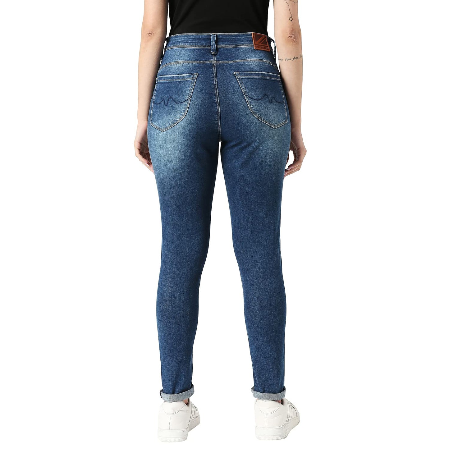 Pepe Jeans Ladies Skinny Jeans(Med Tint Used_32)