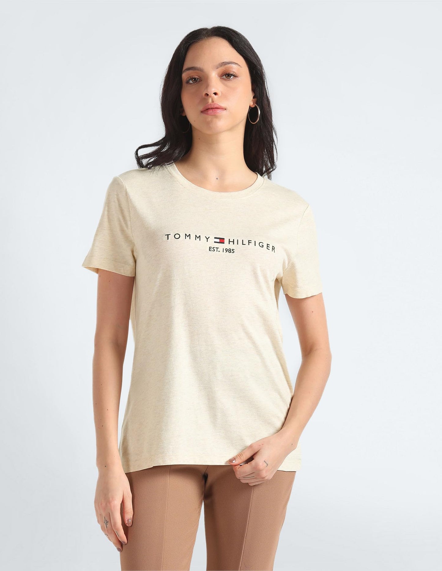 Tommy Helfiger Beigecolor Women T-Shirt (0)