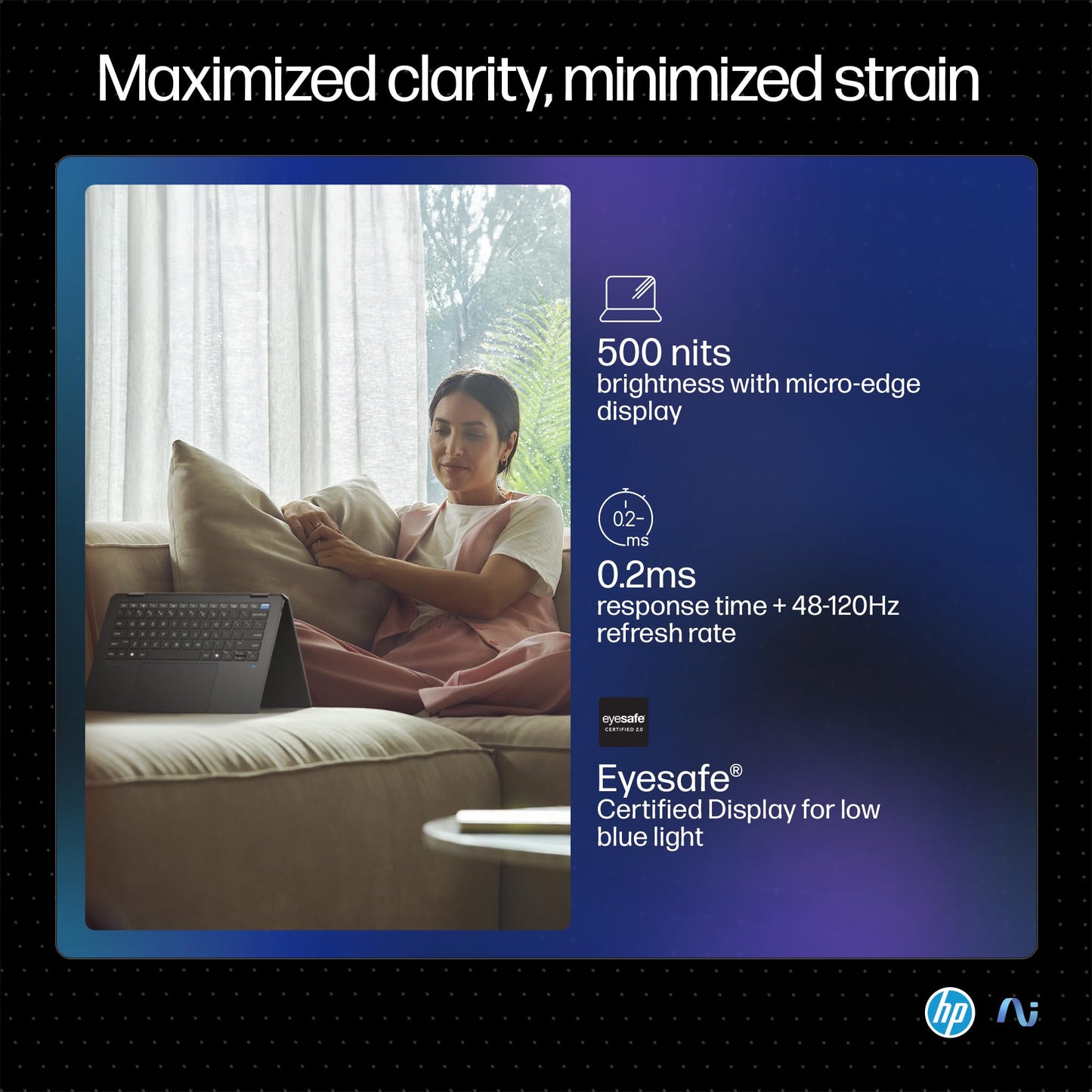 HP OmniBook Ultra Flip Next Gen AI PC Ultra 7 (32GB RAM/1TB SSD/2.8K OLED 16:10 90% STBR Touchscreen 500 nits/Windows 11/9MP Camera/Poly Studio/Backlit KB/MSO/14” (35.6cm)/Gray/1.34kg) fh0029TU Laptop