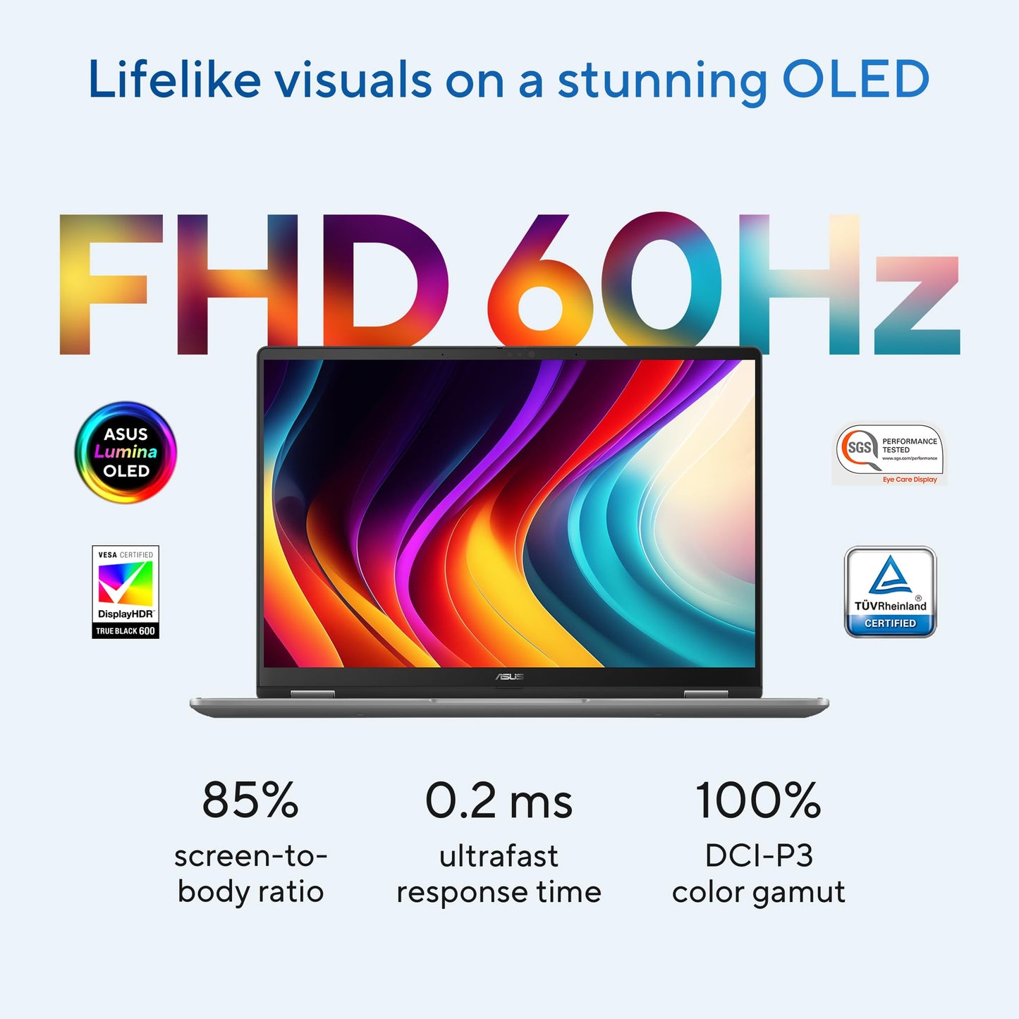 ASUS Vivobook 14 Flip,Intel Core Ultra 5 (Series 2),Intel Arc iGPU,40TOPS,16GB,512GB,FHD+ Touch Screen,14",Windows 11,M365 Basic (1Year)*,Office 2024,Gray,1.57 kg, TP3407SA-QL024WS, Copilot+ AI PC