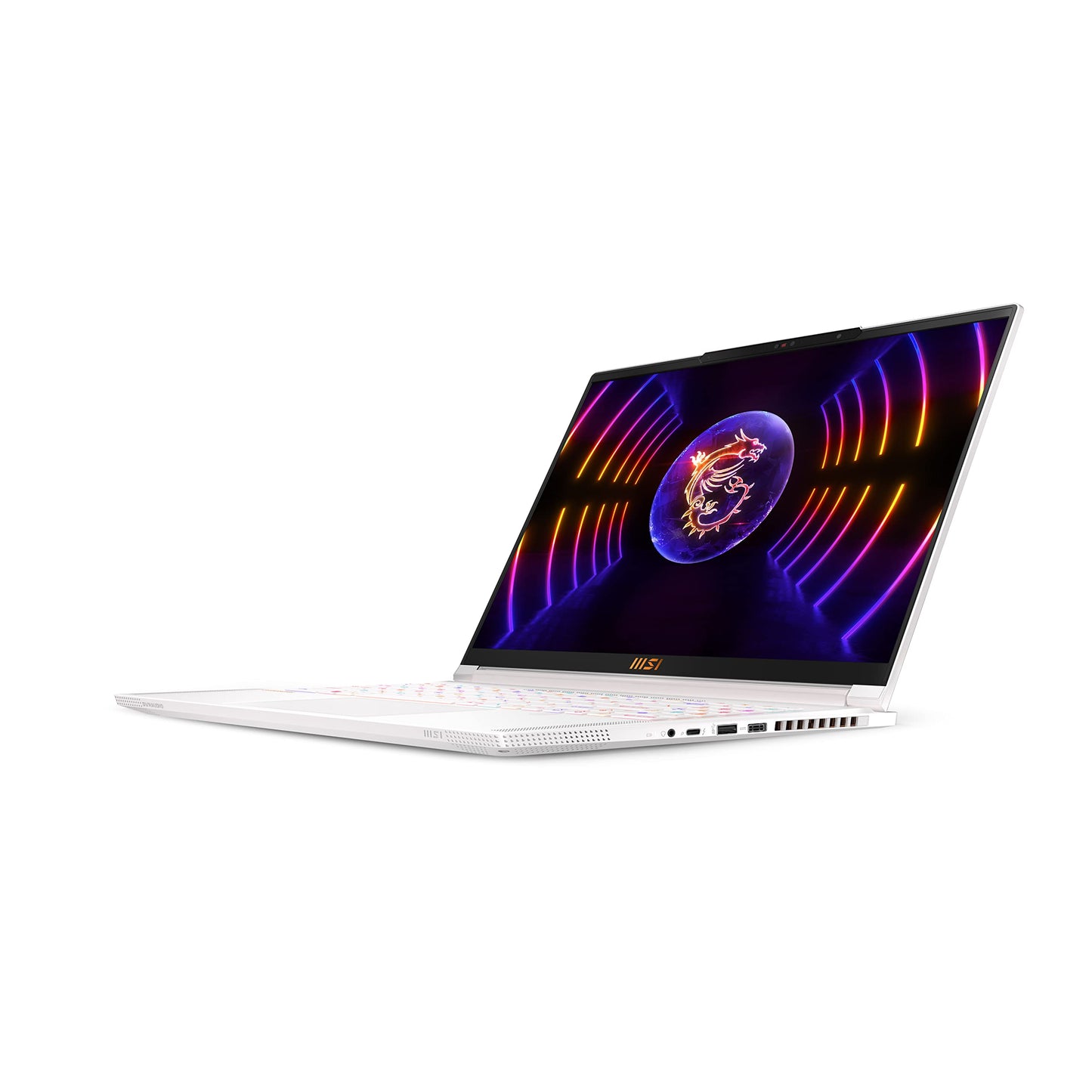 MSI Stealth 16 Studio, Intel 13th Gen. i7-13700H, 41CM QHD+ 240Hz Gaming Laptop (32GB/1TB NVMe SSD/Windows 11 Home/Nvidia GeForce RTX4070, 8GB GDDR6/Pure White/1.99Kg), A13VG-030IN