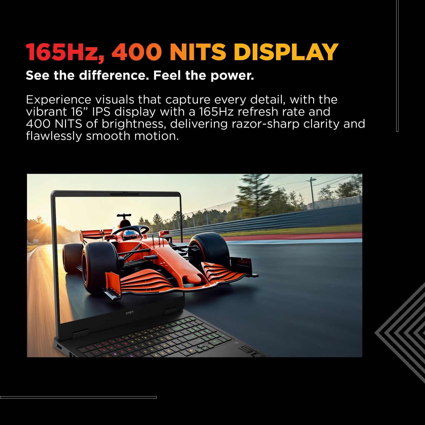 HP Omen, AMD Ryzen 9 8940HX, 8GB RTX 5060, 24GB DDR5(Upgradeable) 1TB SSD, 165Hz, 2k WUXGA, 3ms, 400 nits, 16''/40.6cm, Win11, M365* Office24, Black, 2.44kg, ap0181AX, Omen AI, RGB, AI Gaming Laptop