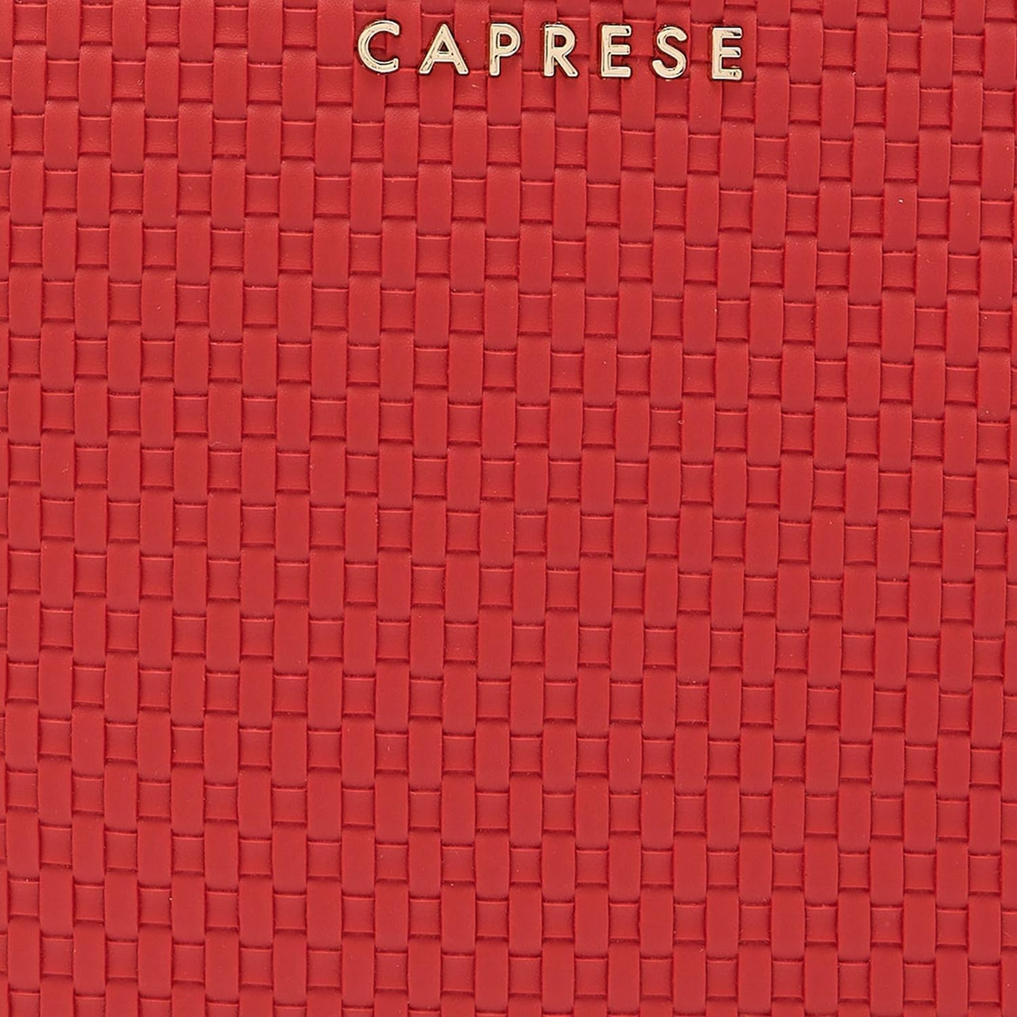 Caprese Riva Casual Backpack, Medium | Fashion Backpack for Women with Adjustable Shoulder Strap & Secure Zip Closure | For Everyday Outings and Travel | Ideal for Students, Professionals (Red)