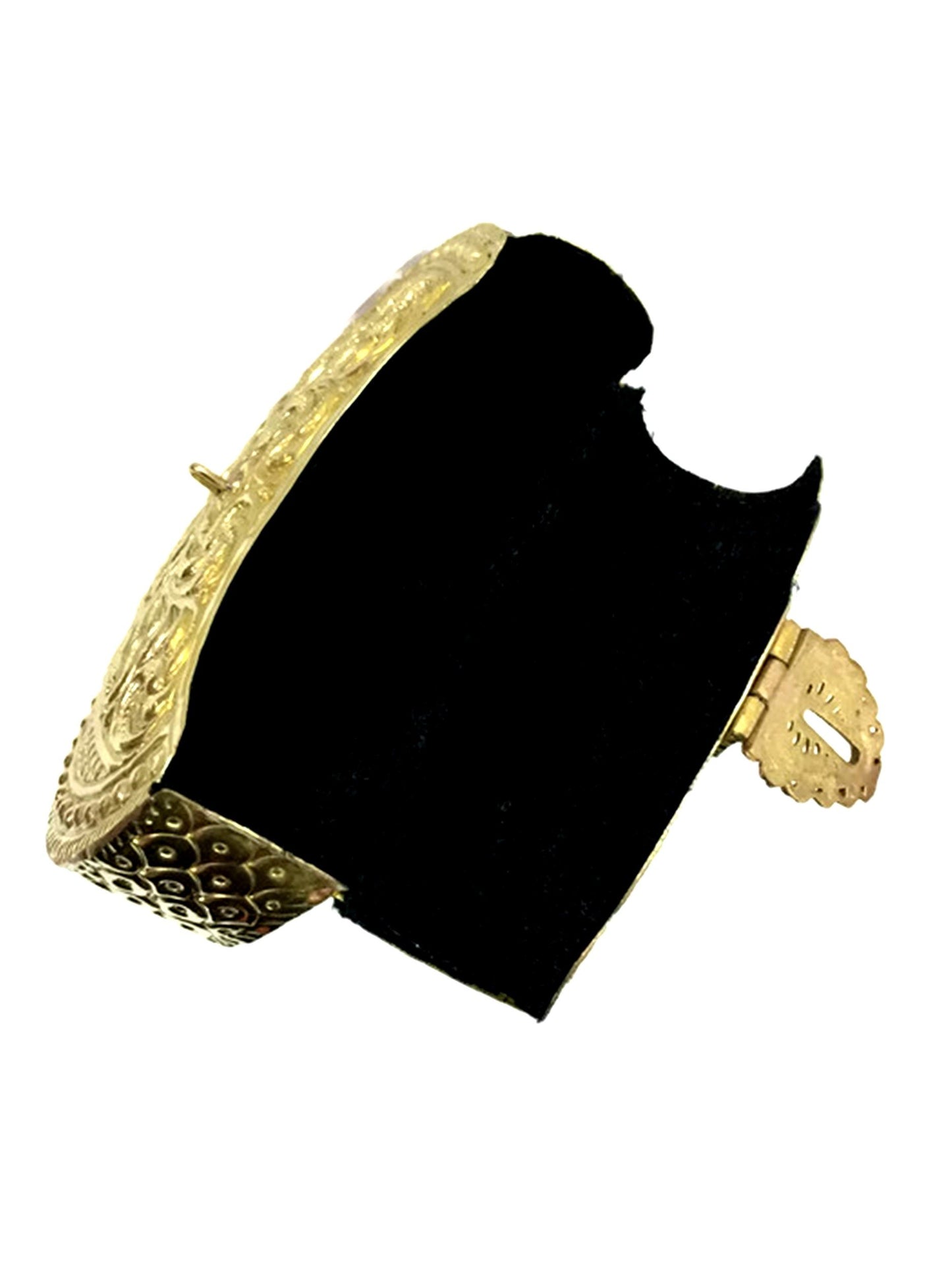 Trend Overseas Golden Hnadle clutches Vintage Handmade Brass Handbag for women party Bride marriage clutch