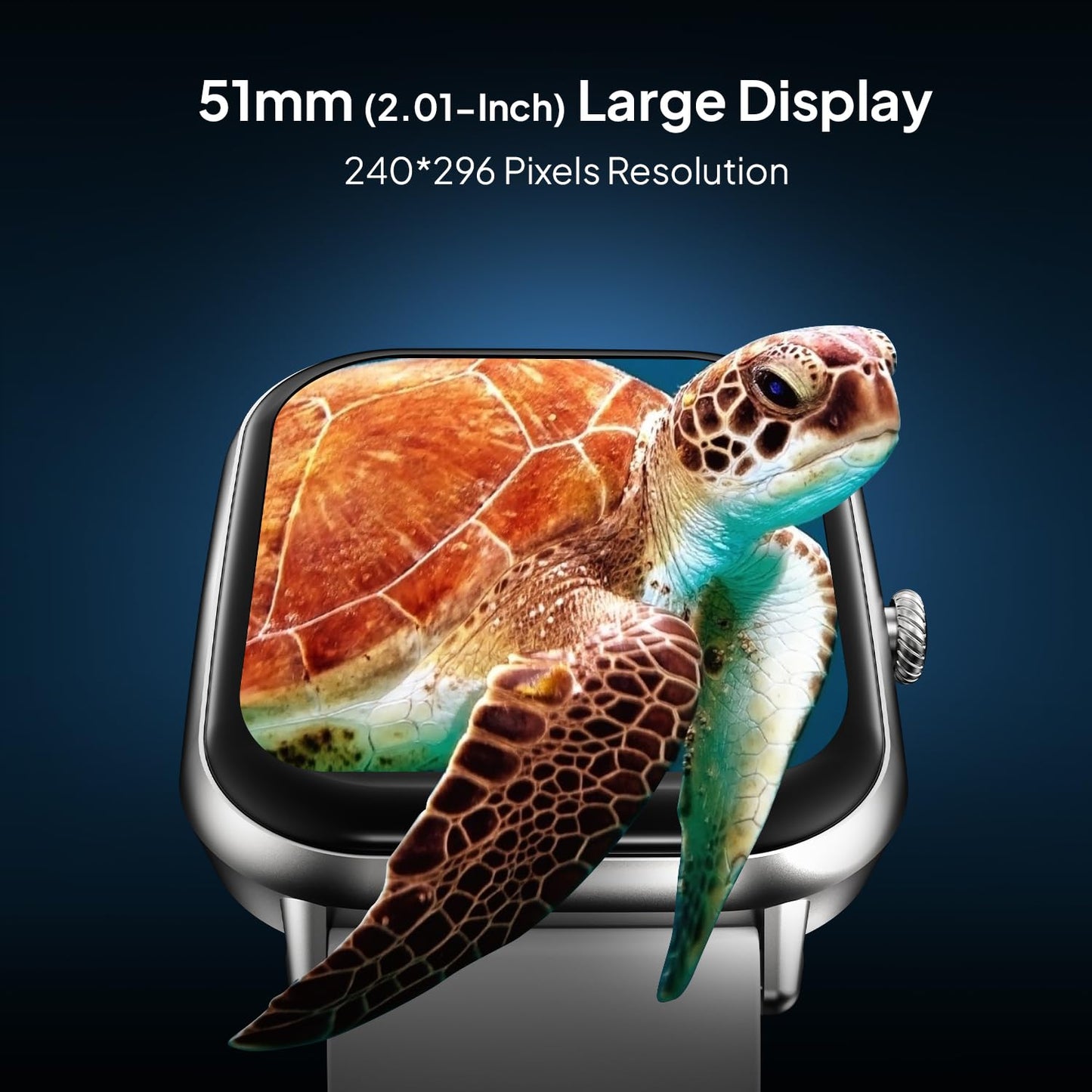 Fire-Boltt Ninja Call Pro Max Smart Watch 2.01 inch Display, Bluetooth Calling, 120+ Sports Modes, Health Suite, Voice Assistance (Grey)