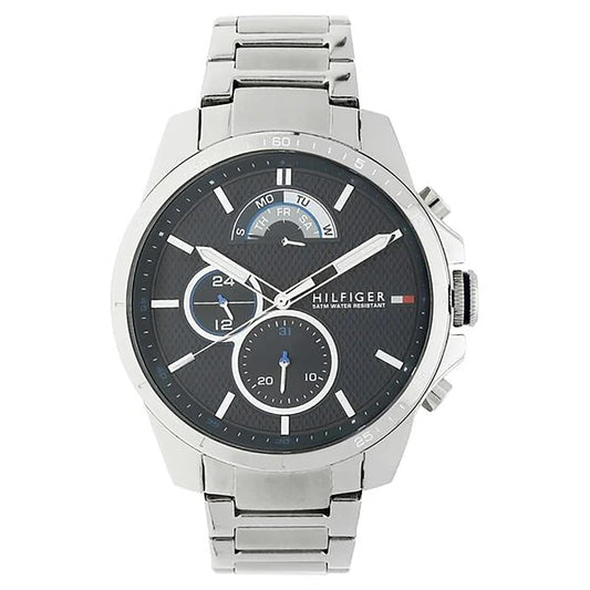 Tommy Hilfiger Mens Stainless Steel Chronograph Watch - TH1791348