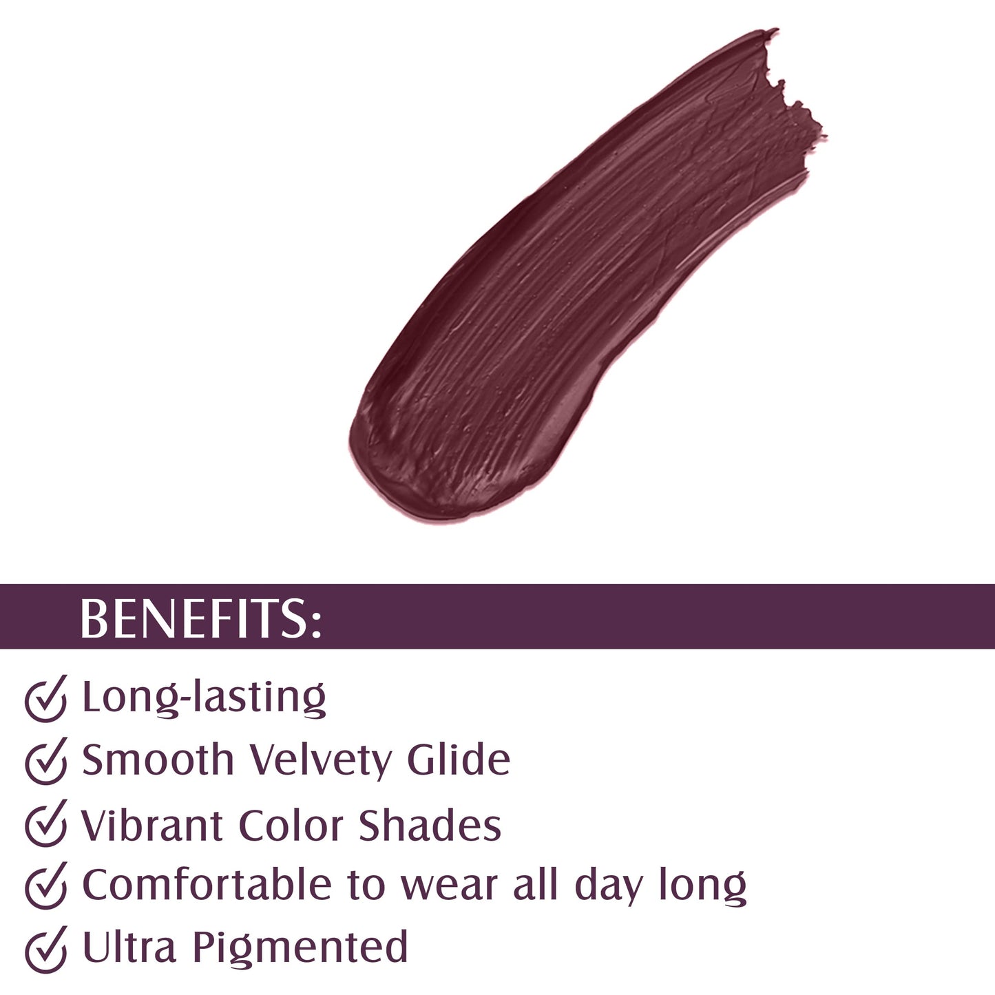 Glam21 Ultra Velvet Lipstick | Long-lasting stay on lips | Lovely matte finish | 2.5gm | Royal Maroon-21