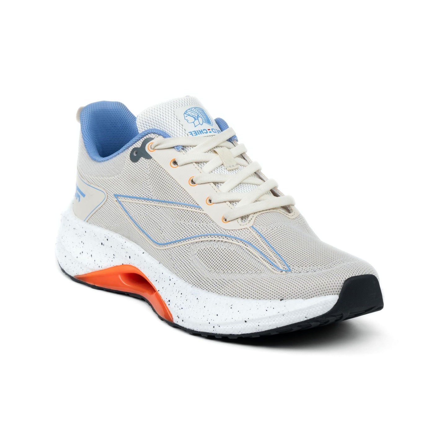 Red Chief Sports Running Shoes for Men & Boys | Stylish Lace-Up Outdoor Shoes | Lightweight Walking-Style Runners | Comfortable Athletic | Grey | Size-6 | R1724 026