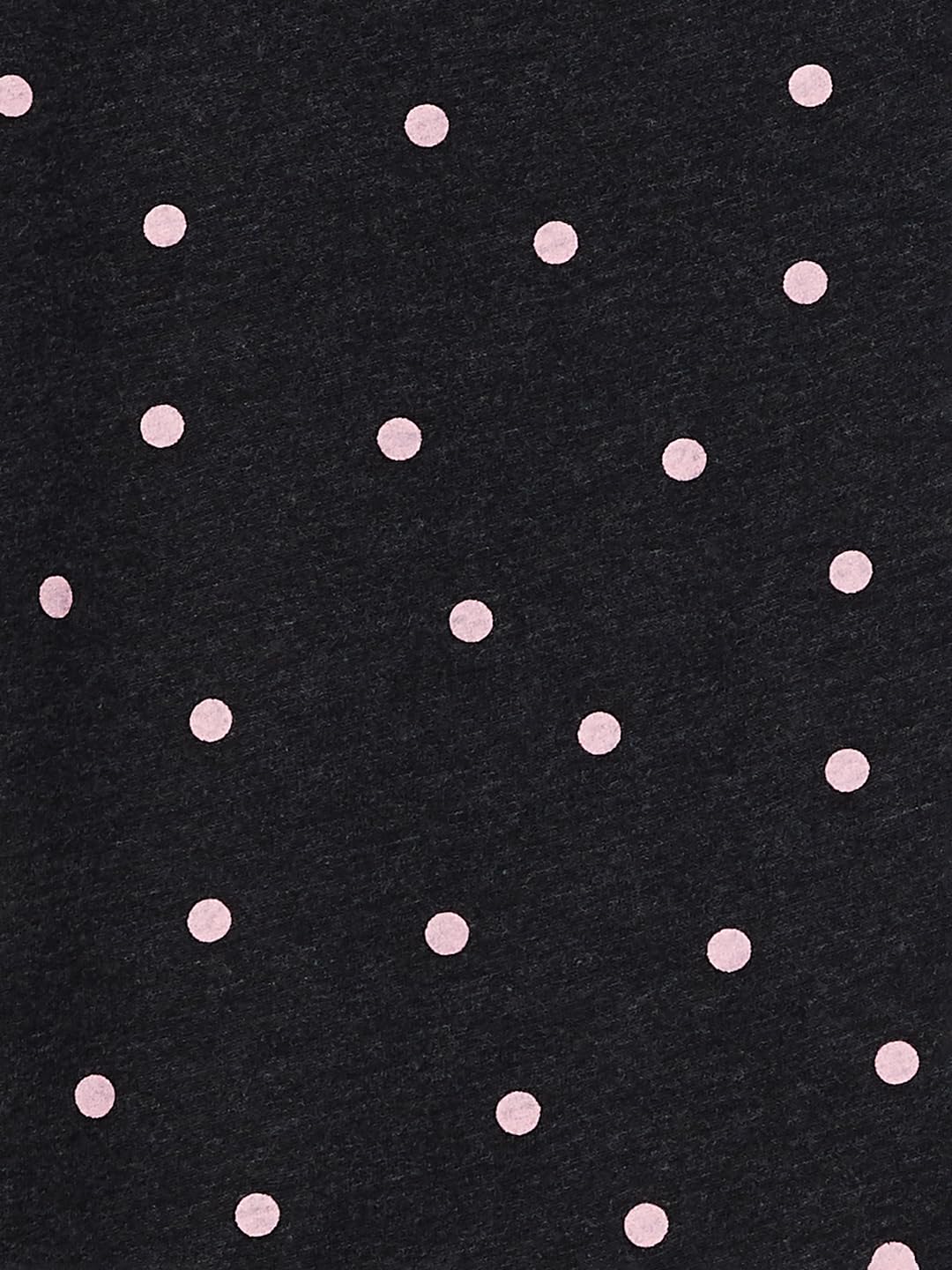 Max Women Cotton Blend Floor Length Classic Nightgown (PA24KG03_Anthra Marl_XXL 2XL),Black