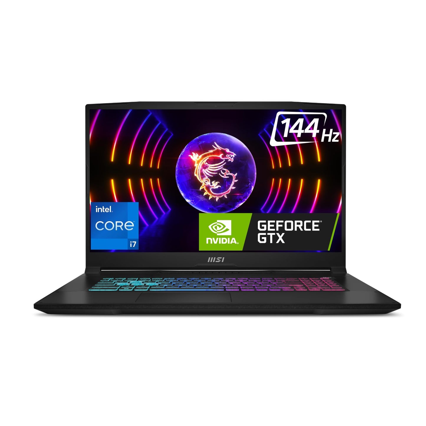 MSI Katana 17, Intel 13th Gen. i7-13620H, 44CM FHD 144Hz Gaming Laptop (16GB/512GB NVMe SSD/Windows 11 Home/Nvidia GeForce RTX2050, 4GB GDDR6/Black/2.6Kg), B13UCXK-256IN