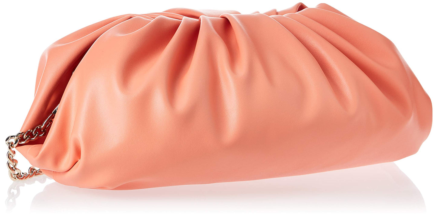 GUESS Womens Central City Clutch, Coral, One Size