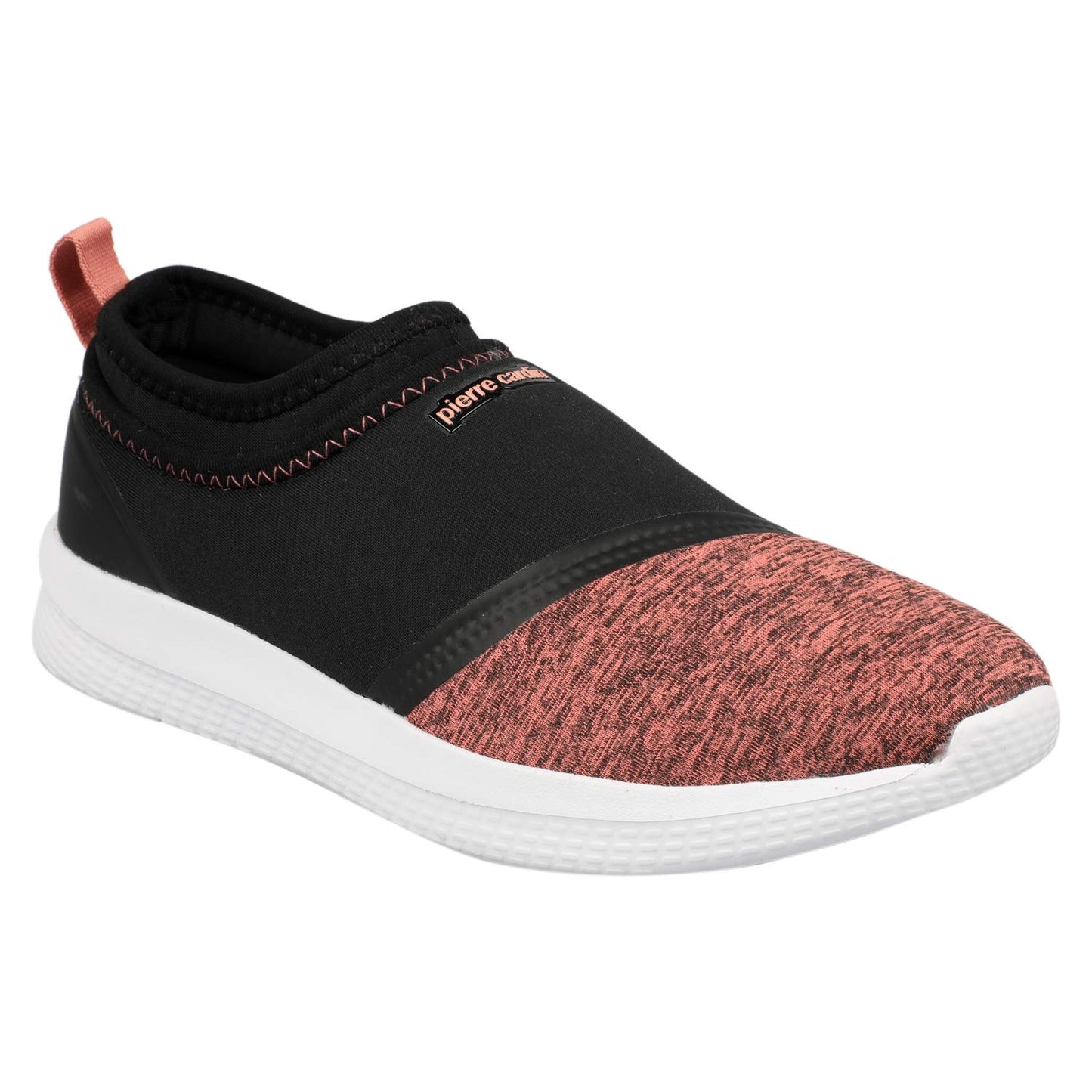 Pierre Cardin Women's Elle Trois Coral-Black Walking Shoes-4 UK (37 EU) (Energia PC0302)