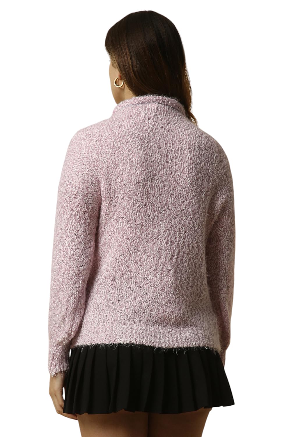 Allen Solly Women's Polyester Blend Casual Sweater