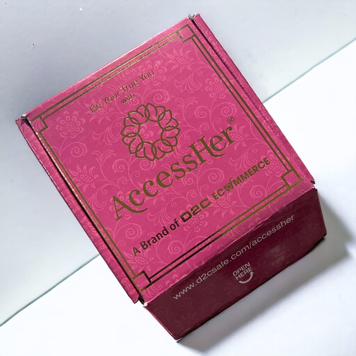 Accessher Silver Plated Oxidised Dual tone anitque gold plated Elephant german silver Circle Dangle earrings for women and girls