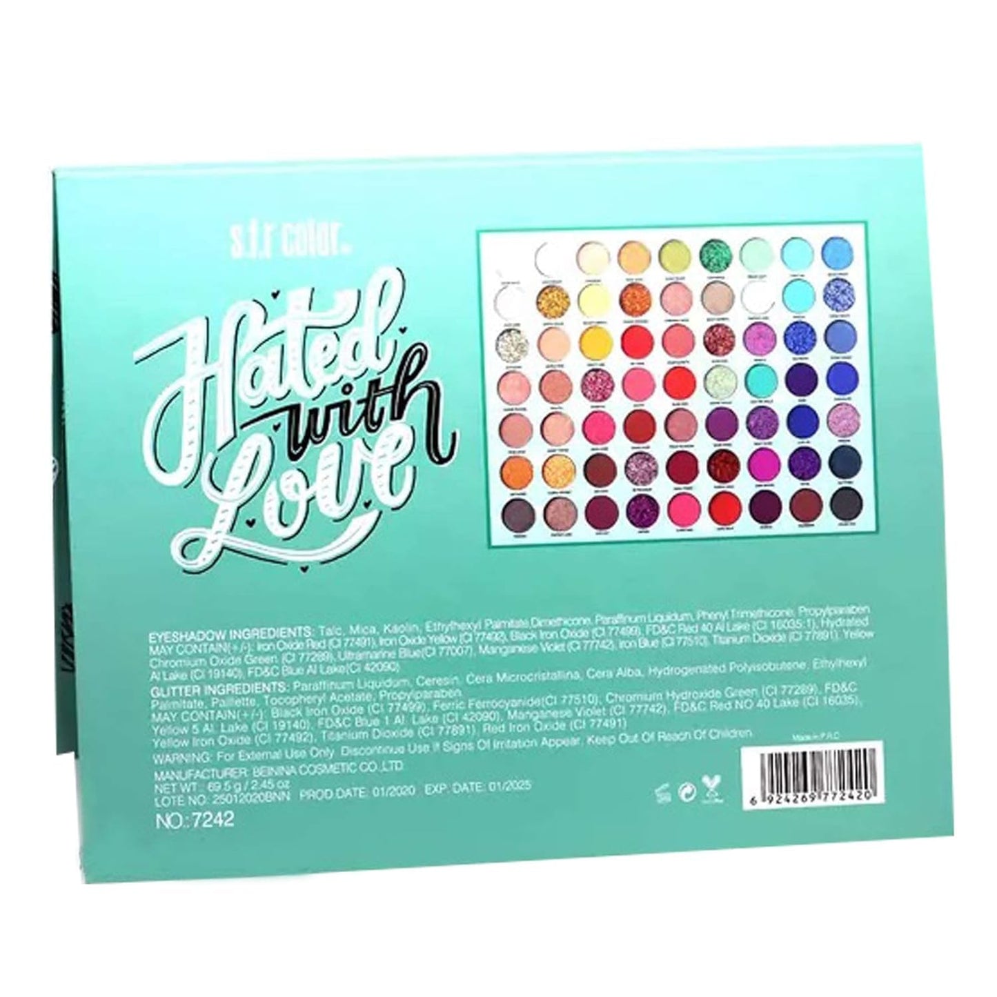 Eyeshadow Palette 63 color Eyeshadow (Eyeshadow Palette Shimmery)