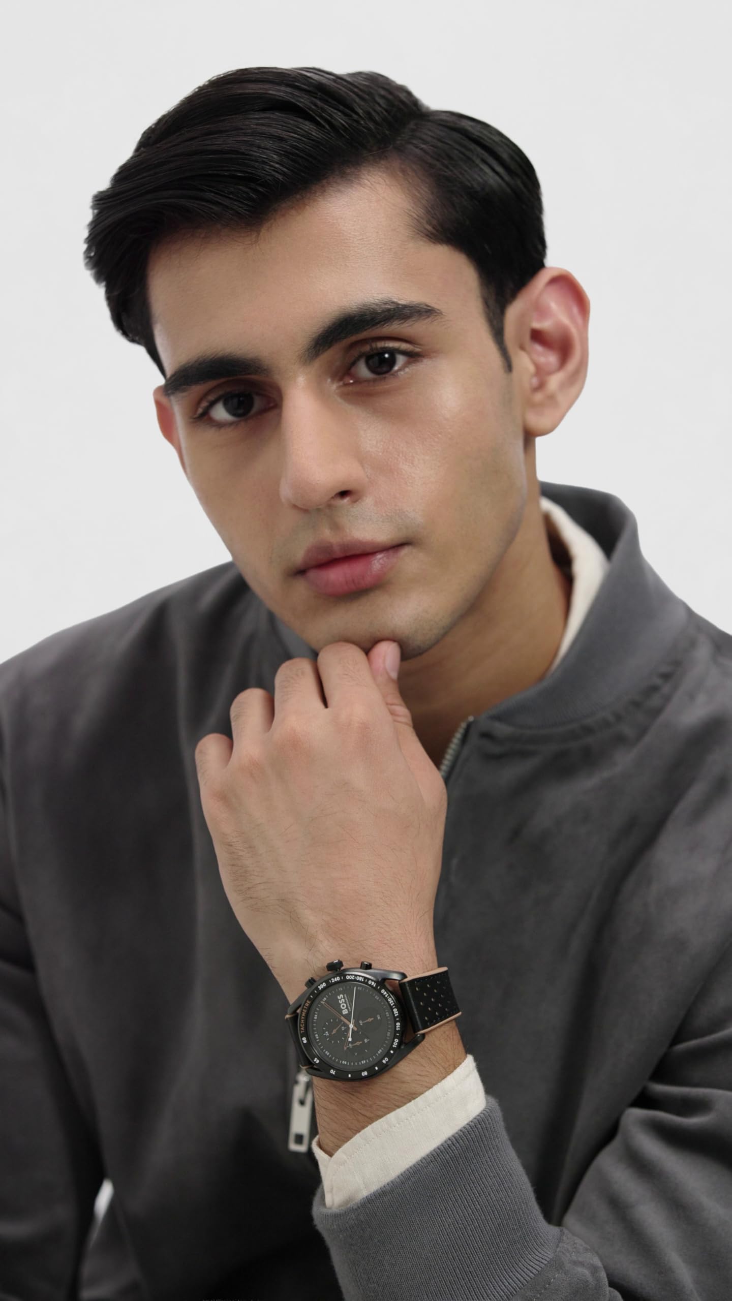 BOSS Center Court Analog Black Dial Men's Watch-1514022