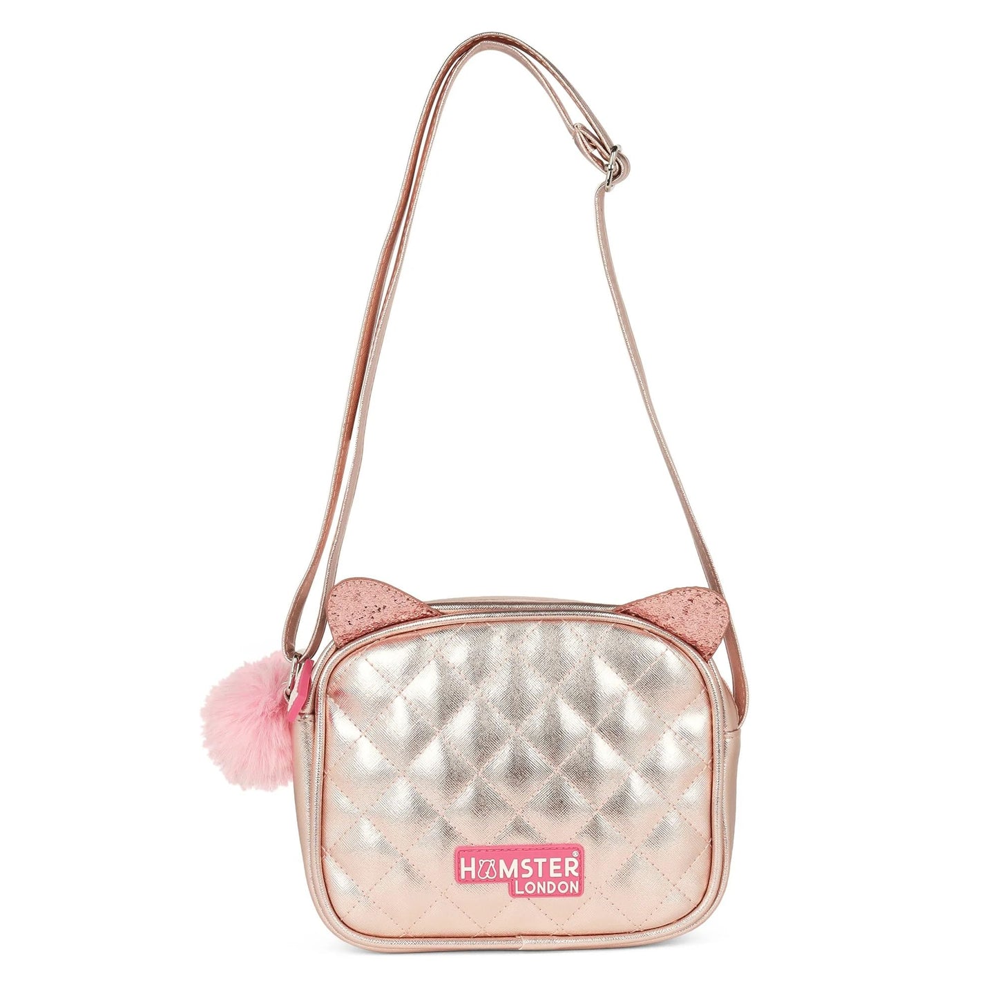 Hamster London HL Mob Meow Sling for Women and Girls Designer Bags for Makeup Pouch