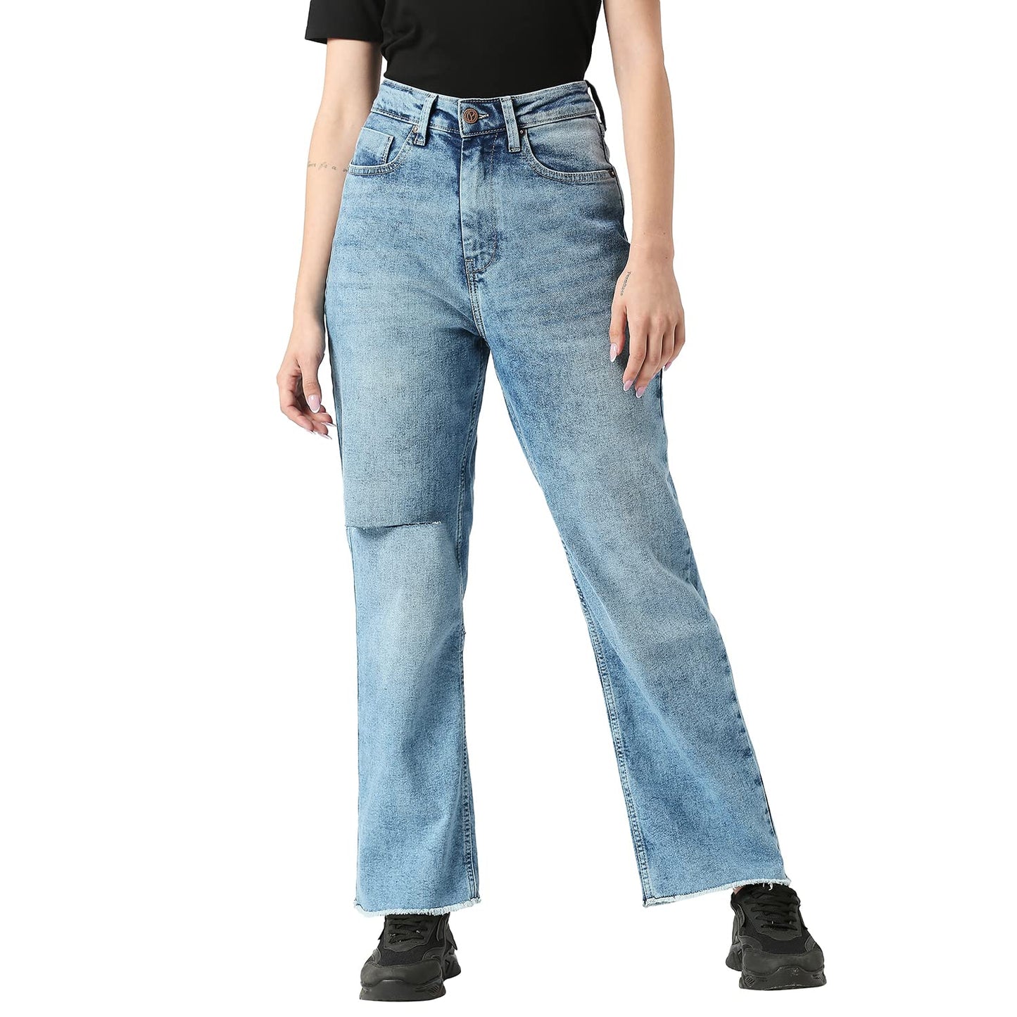 Pepe Jeans Ladie's Straight Jeans (PL204544Q058_Light Used_28)