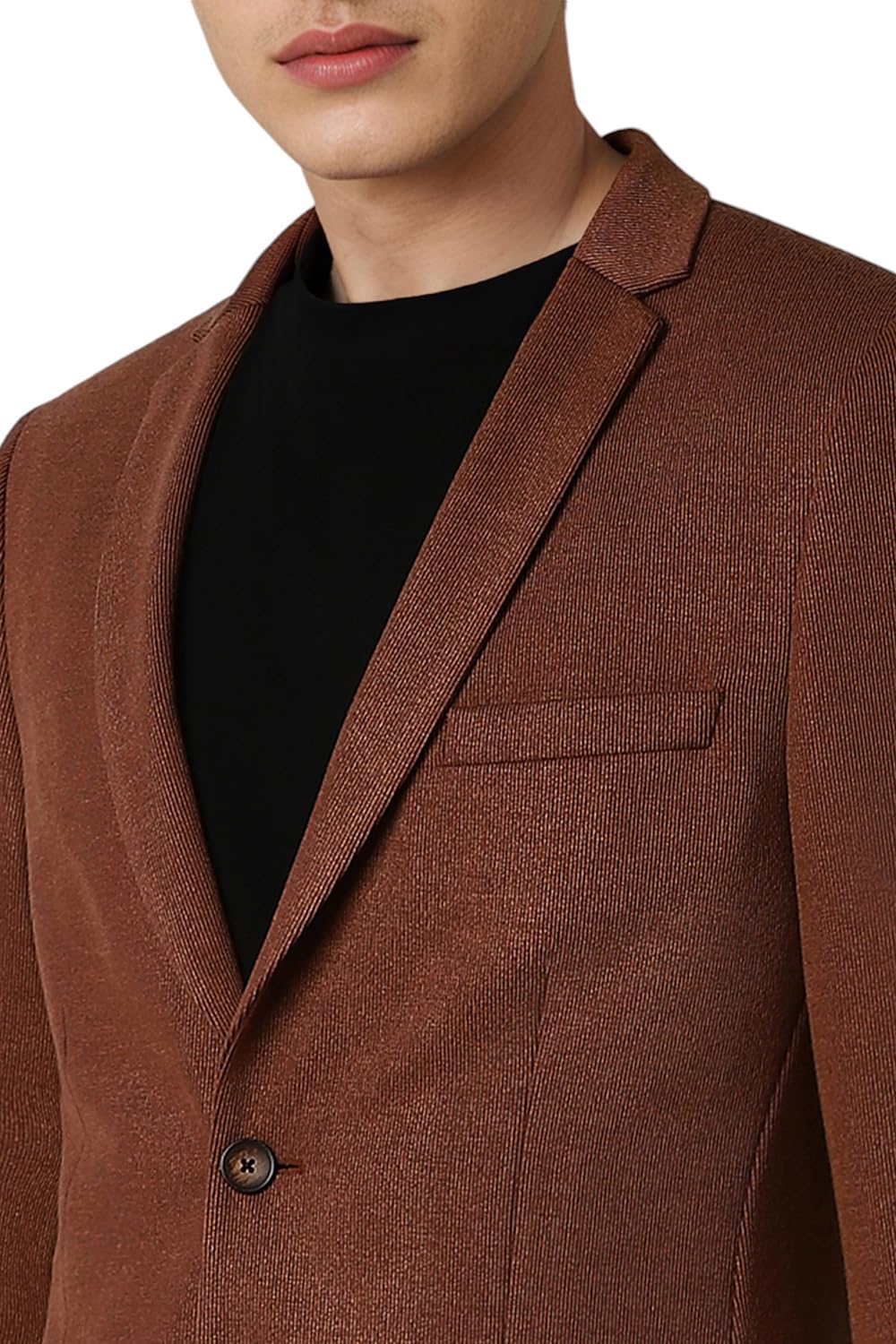 Van Heusen Men's Blazer (VDBZESLF133595_Brown