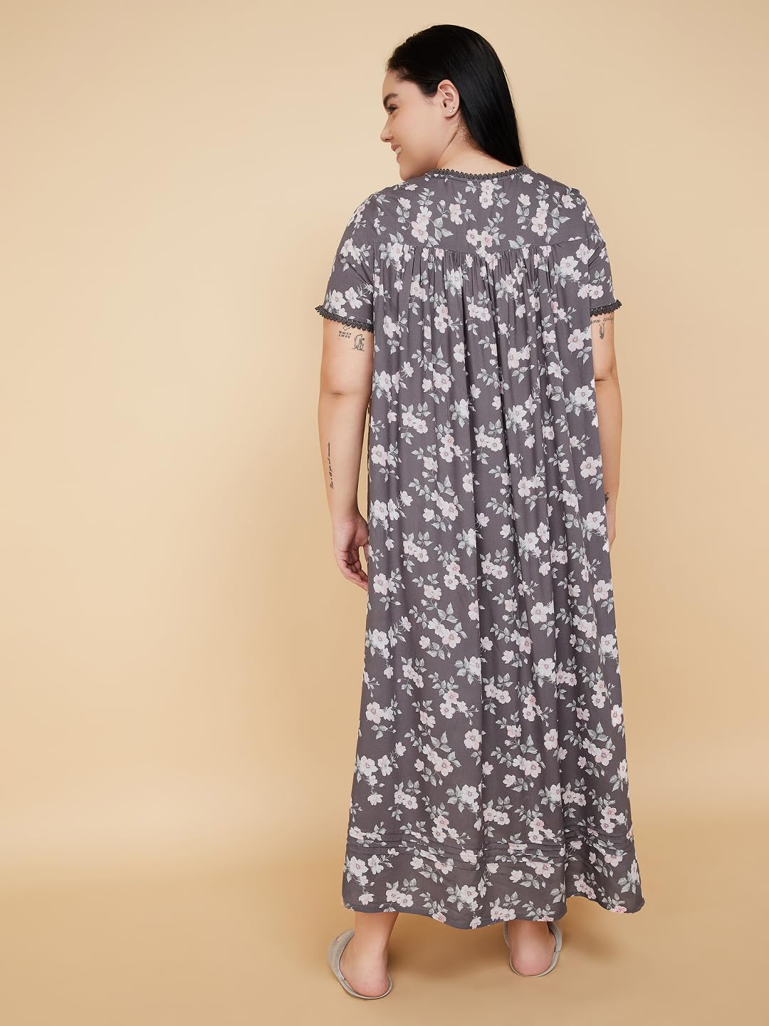 Max Women's Rayon Classic Night Gown