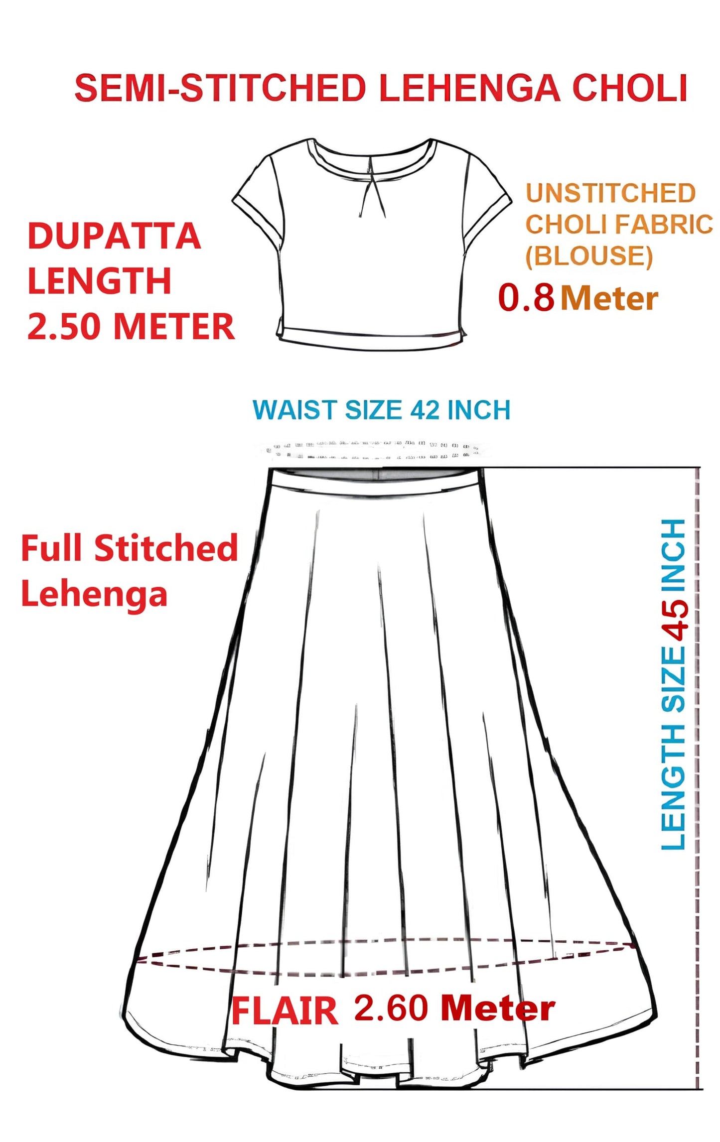SHYAMLATA Women's White Embroidered Satin Silk Semi-Stitched Lehenga Choli For Women I Designer I New I Bridal I Bollywood I Letest I Stylish I Lehenga For Women