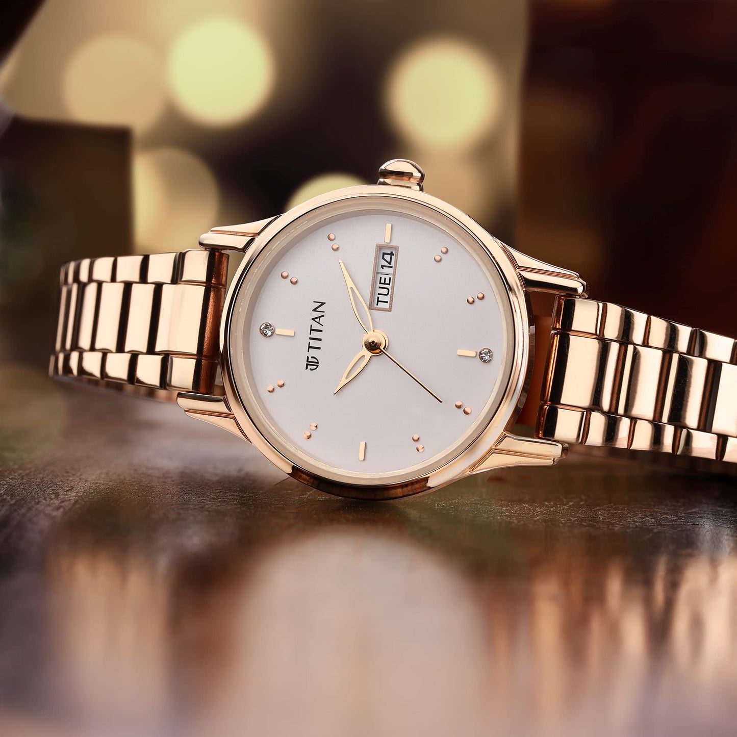 Titan Analog Silver Dial Women's Watch-2656WM01/NP2656WM01