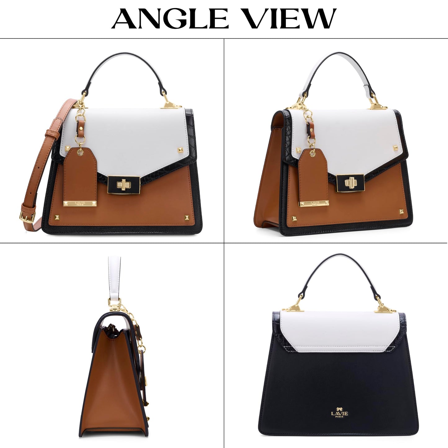 LAVIE PARIS Women's Ales Medium Flap Crossbody Sling Bag | Ladies Purse Handbag | Gift for Women