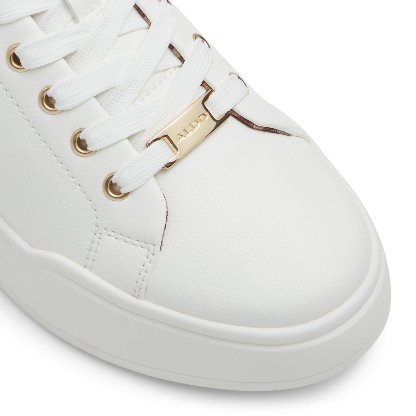 Aldo NINYA-IN712 Ladies Gold Flat Sneakers