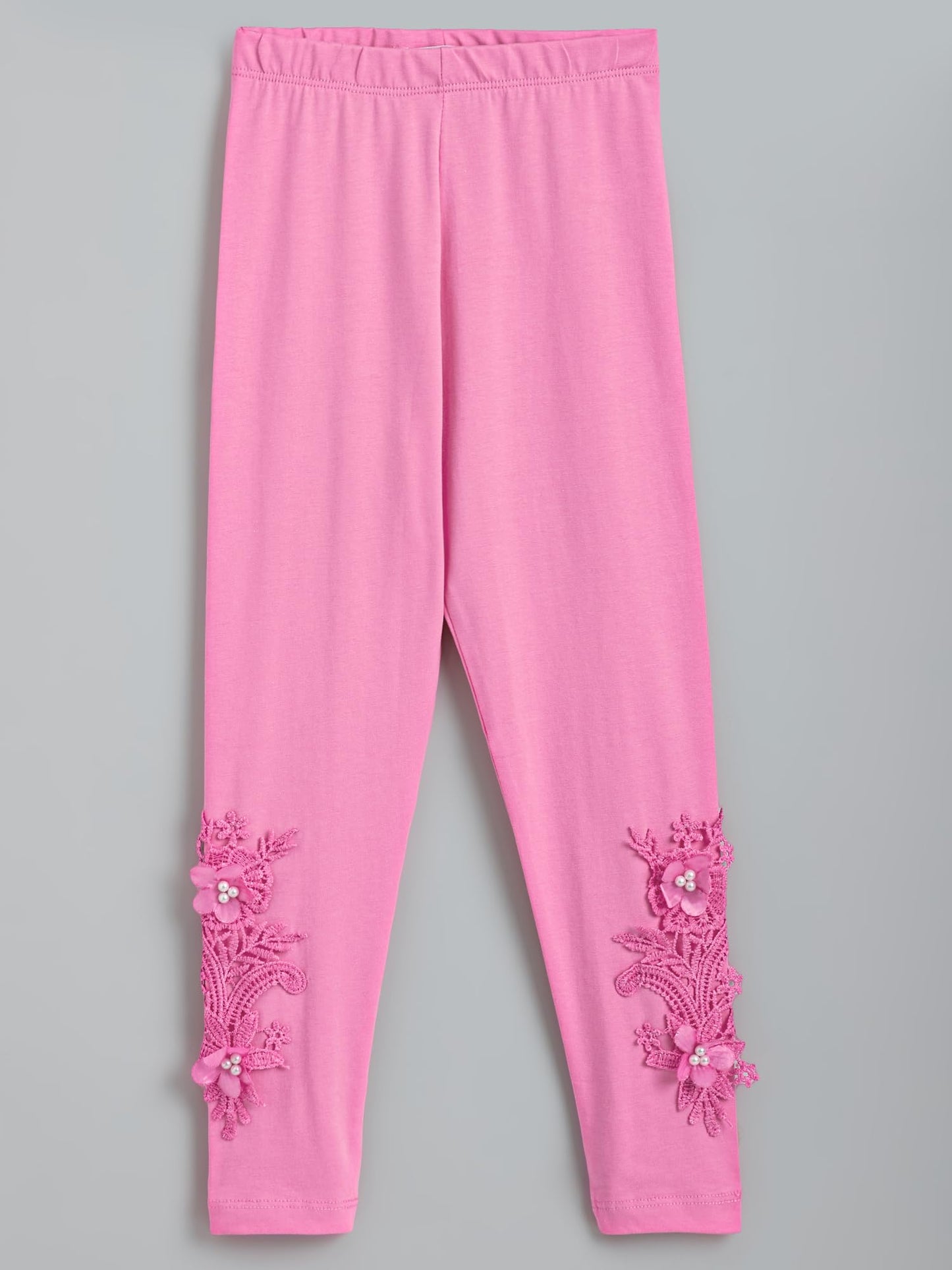 Hopscotch Girls Regular Purple Cartoon Print Shorts for Ages (4-5 Years)