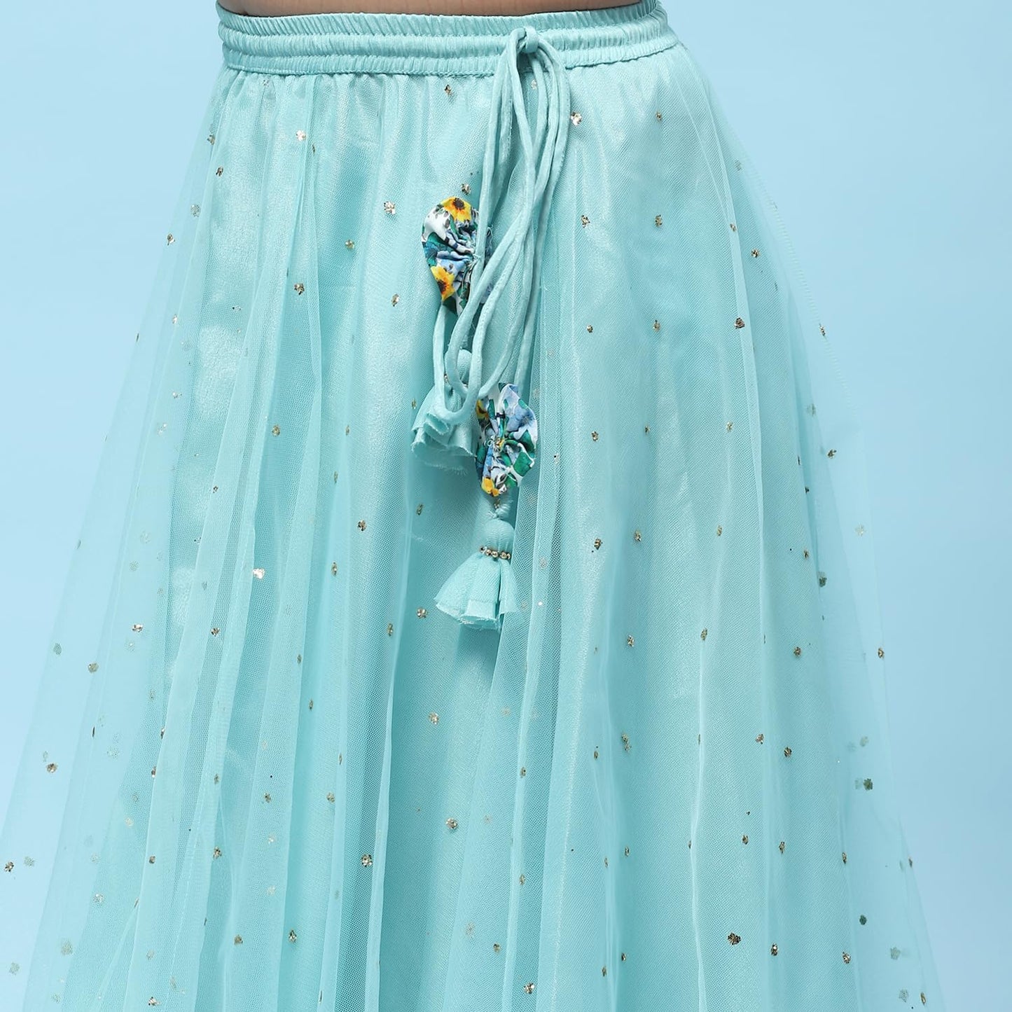 BIBA Girls PRINTED STRAIGHT KID(KWSUMMER ZEST5826_WHITE_11)