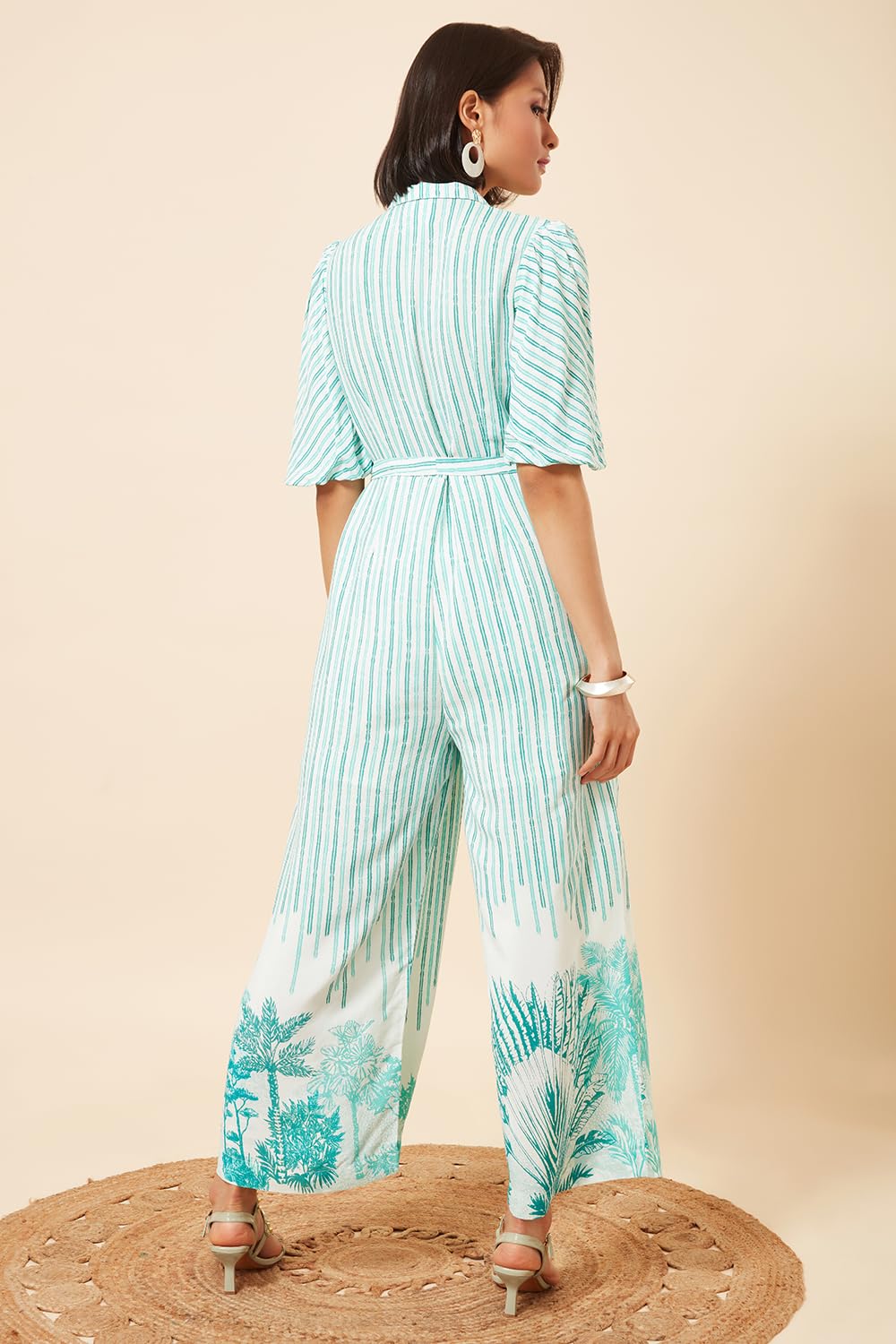 Marigold Lane by Pantaloons Women's Jumpsuit White