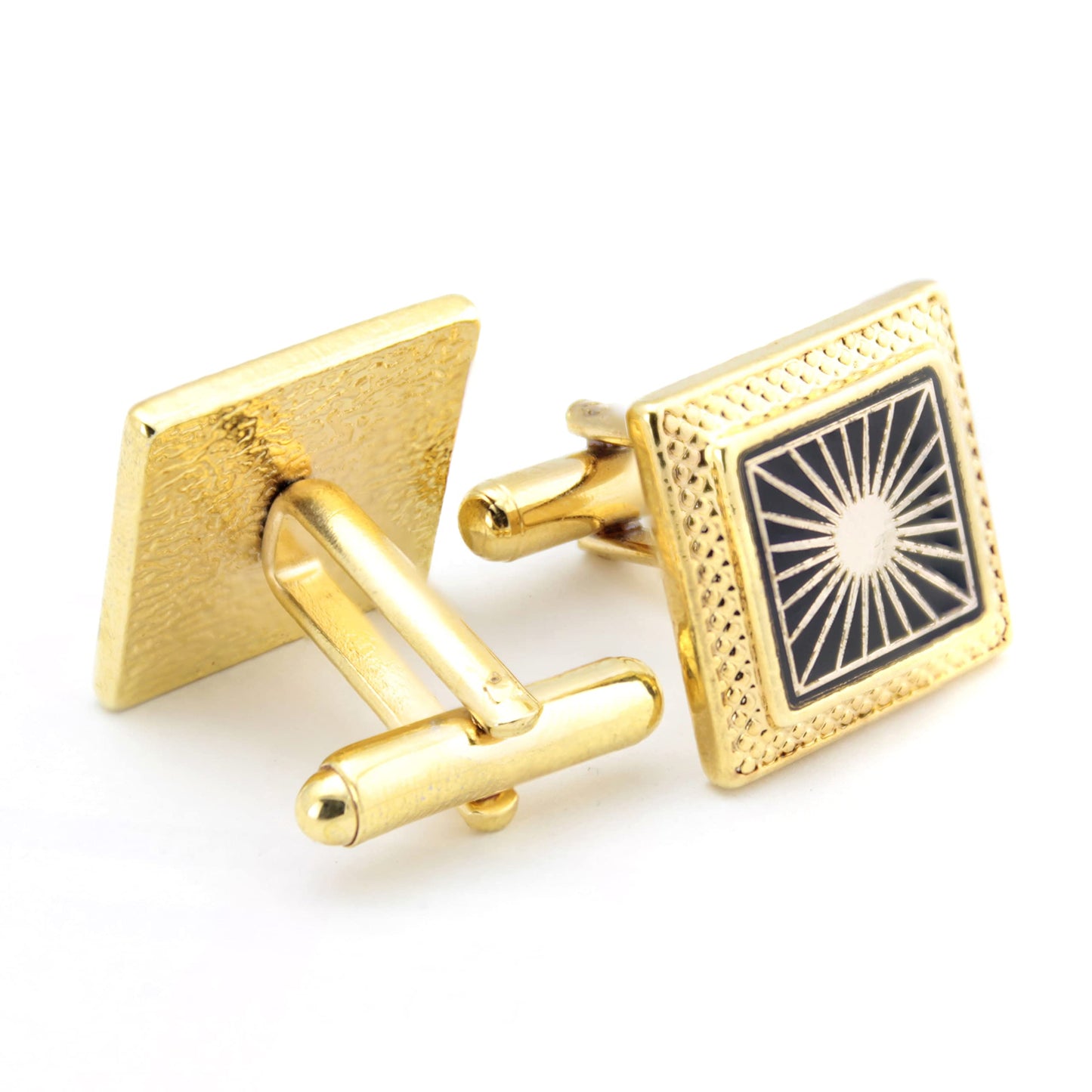 Kavove The Sunshine Golden Cufflink For Men