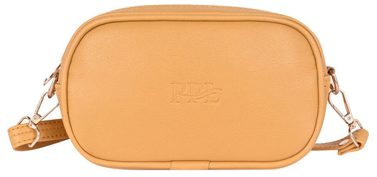 Pramadda Pure Luxury Stylish Mini Faux Leather Sling Bag for Girls | Side Crossbody Shoulder Bag | Mobile Purse for women latest. (Classic Mustard)