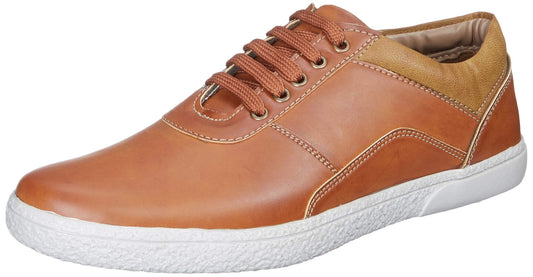 Centrino mens Tan Sneakers, 6 UK (185-001)