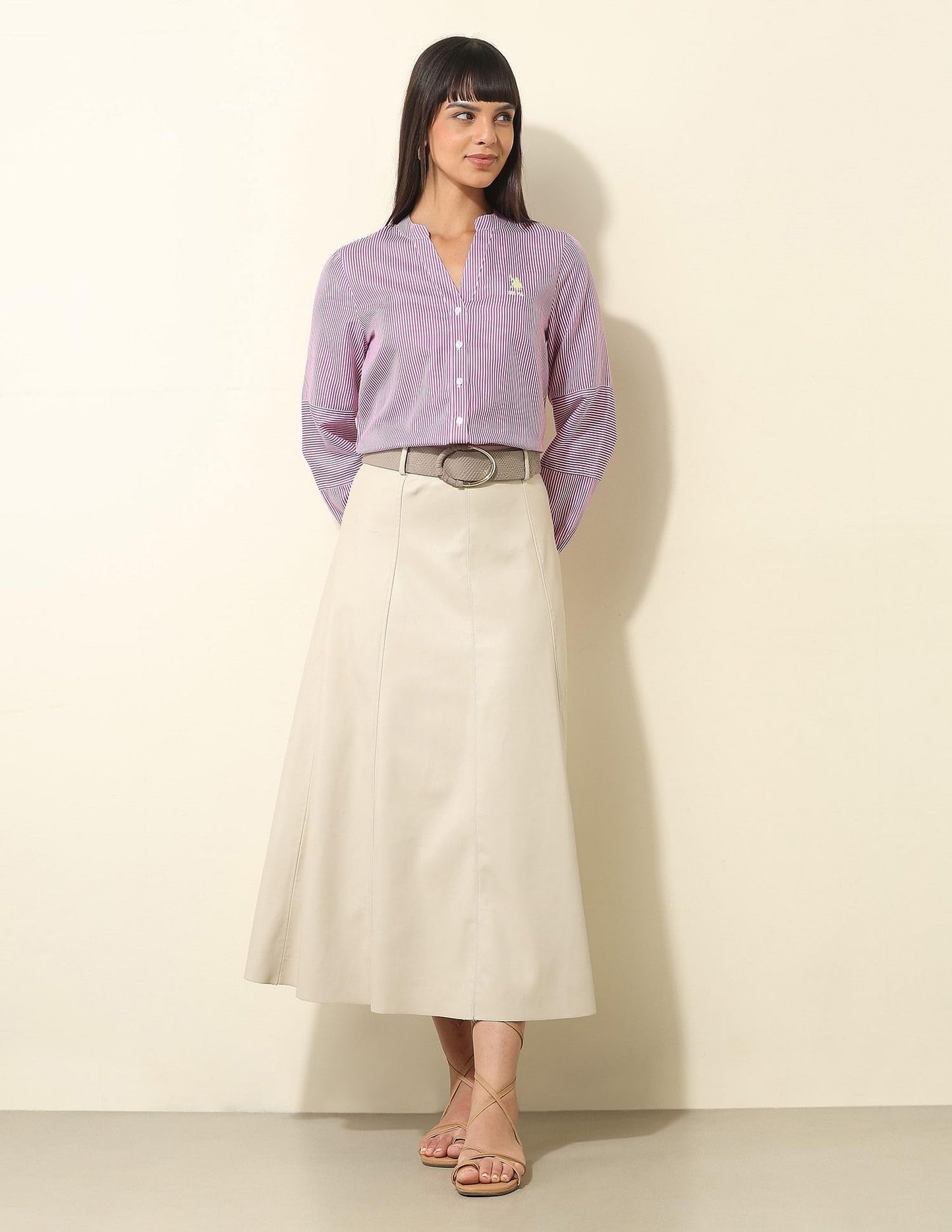 U.S. POLO ASSN. Women's Regular Fit Shirt (UWSS25SHT212