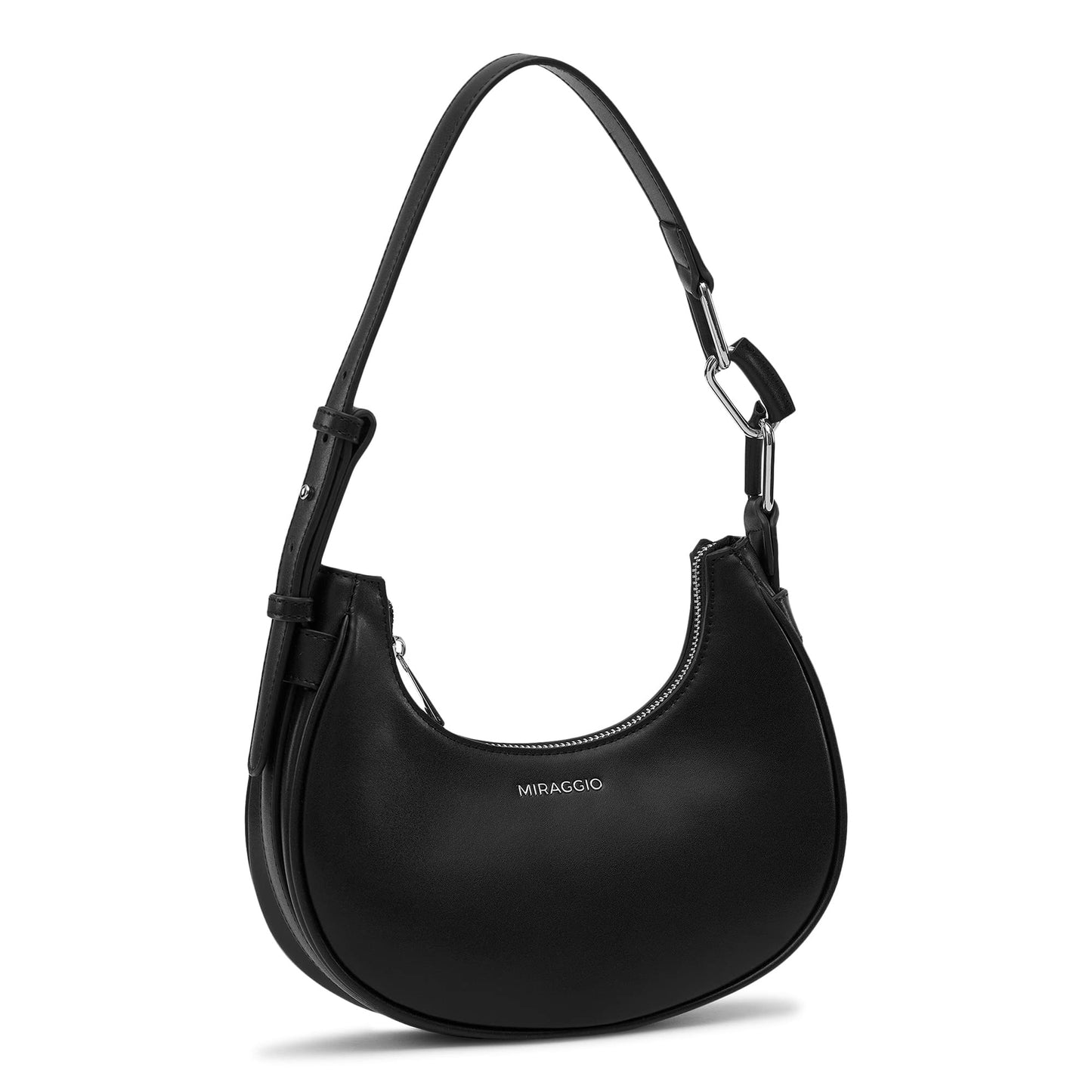 Miraggio Cindy Mini Shoulder Bag (Black)