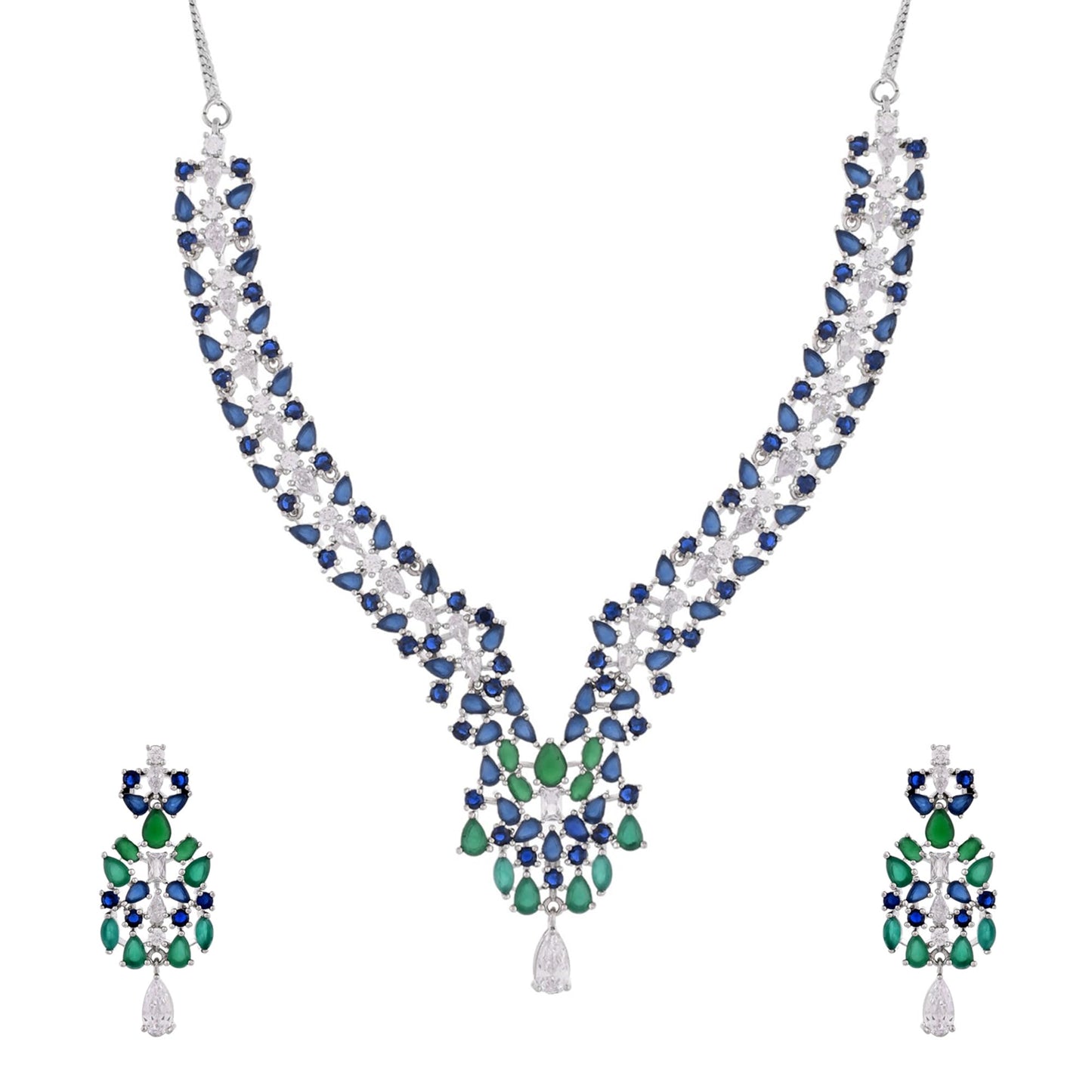 VOYLLA Starlight Hydra Necklace Set For Women|Womens Jewellery Set|Gift For Women|Womens Gift|Gift For Her|