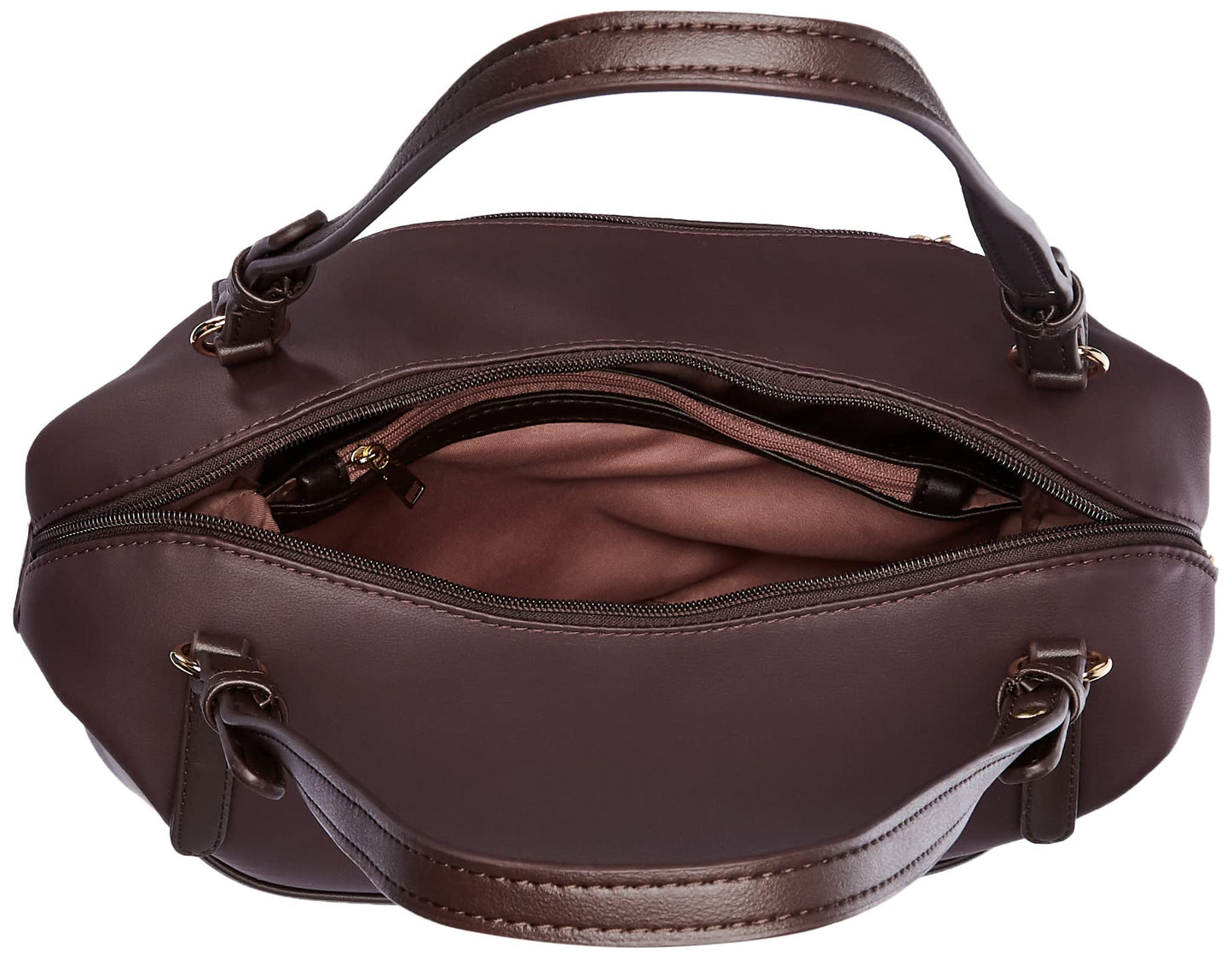 Caprese womens OONA S Large BROWN Satchel