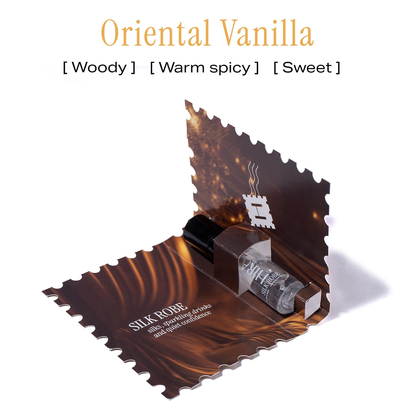 HIRA Silk Robe Concentrate for Women | Pocket-Friendly | Long-Lasting Fragrance | Travel-Friendly | Cognac & Vanilla Notes | 5ml Eau de Parfum | Minimal Sprays, Maximum Impact