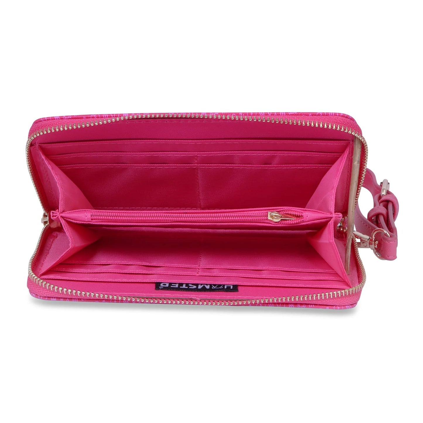 HAMSTER London Ted H Limited Edition Wallet – Stylish and Compact Wallet, 20x3x12 cm (hot Pink)