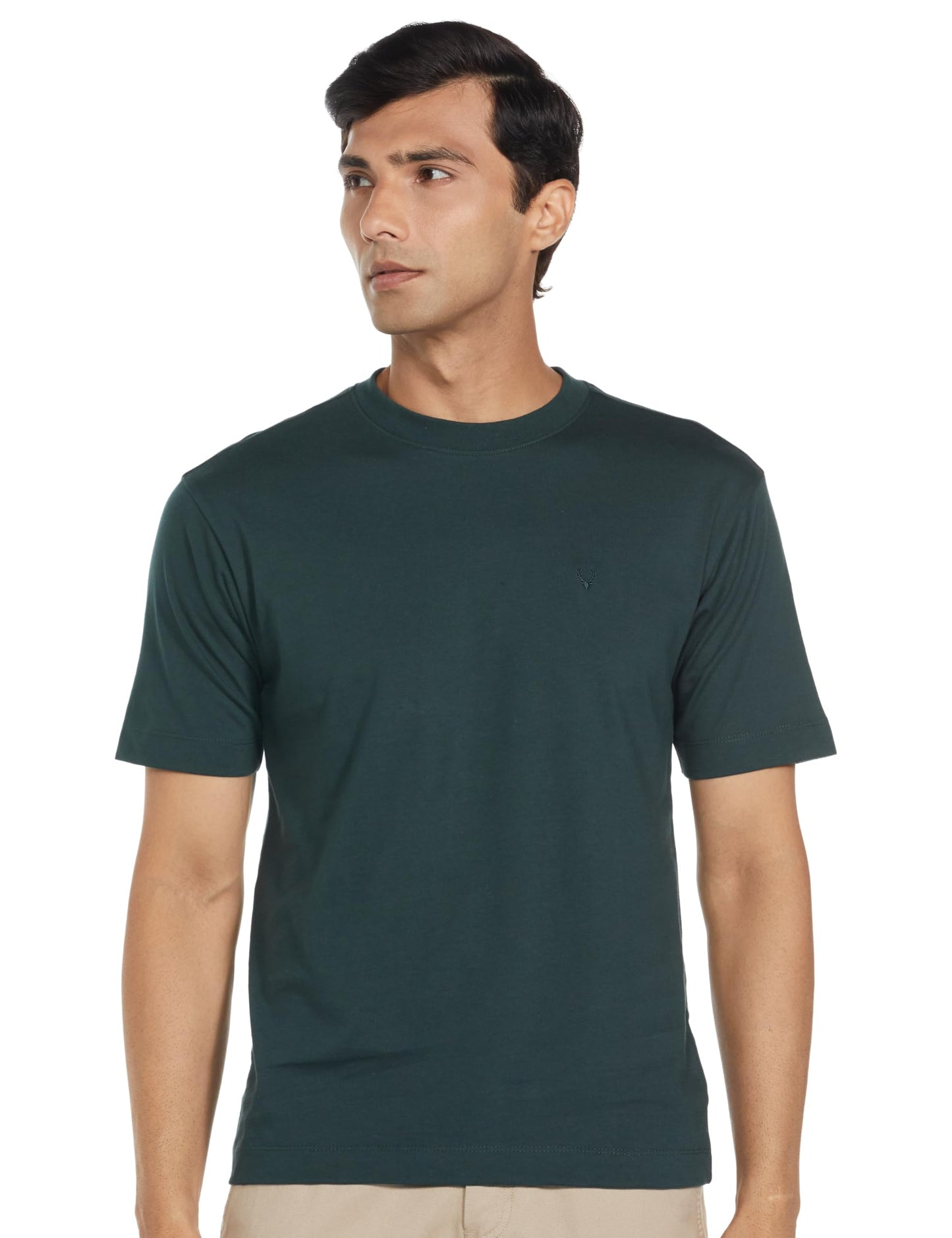 Allen Solly Mens T Shirt Green