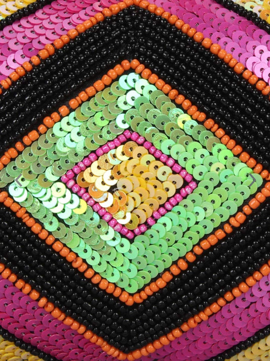 TOOBA Girl's Clutch (Multi Embroidered)