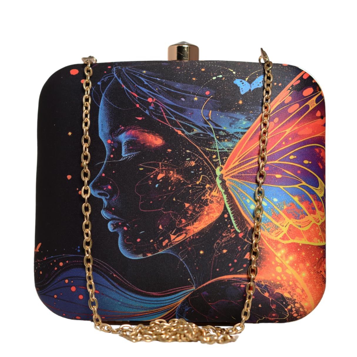 Artklim Butterfly Women Printed Clutch