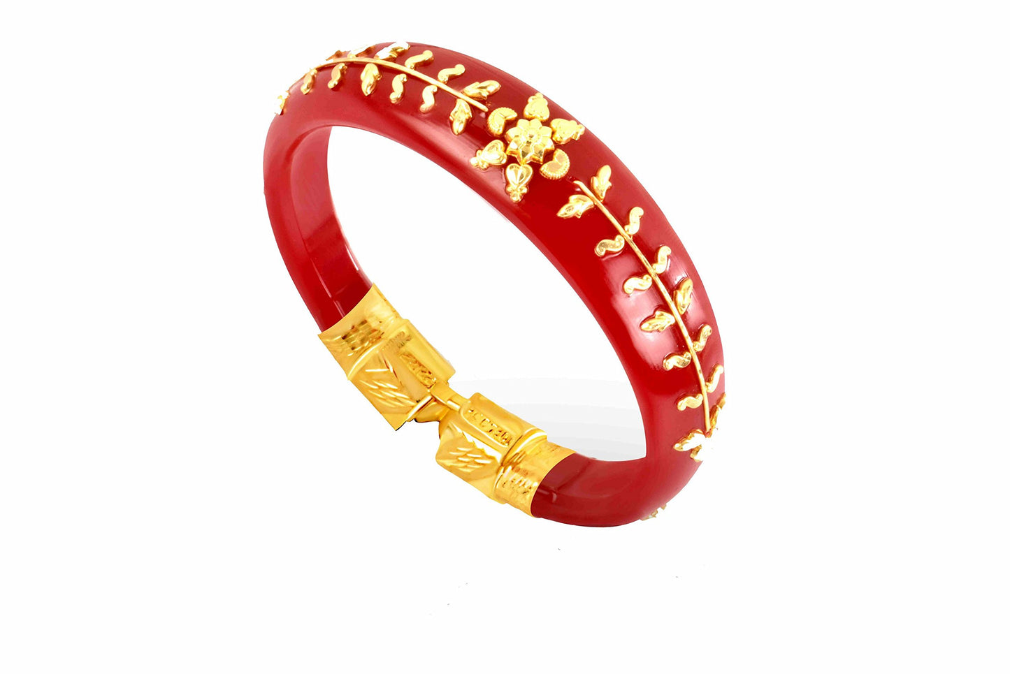 P.C. Chandra Jewellers 22k (916) Gold Wedding Bangle for Women (Yellow)