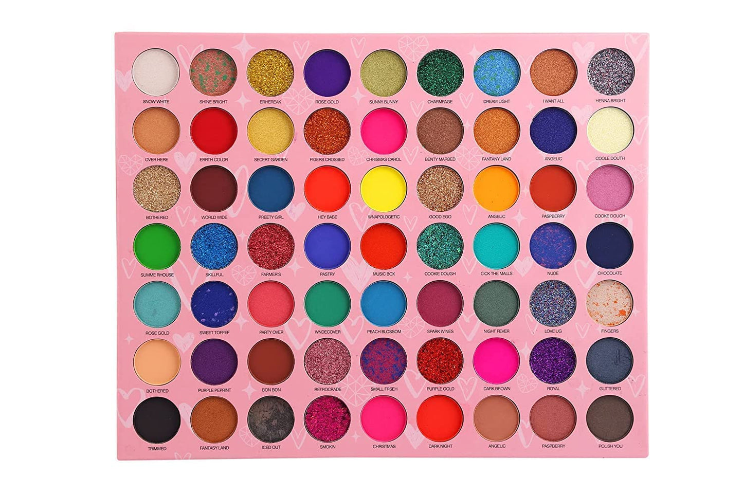 HUDA GIRL BEAUTY 'The Hated With Love' Red Edition Eyeshadow Palette - Unveiling 63 Long Wear Shimmer and Matte Shades