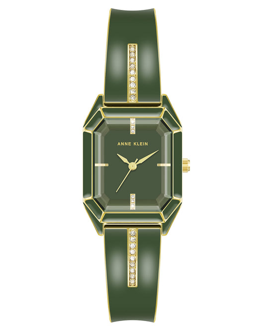 Anne Klein Analog Green Dial Women's Watch-AK4042GPGN