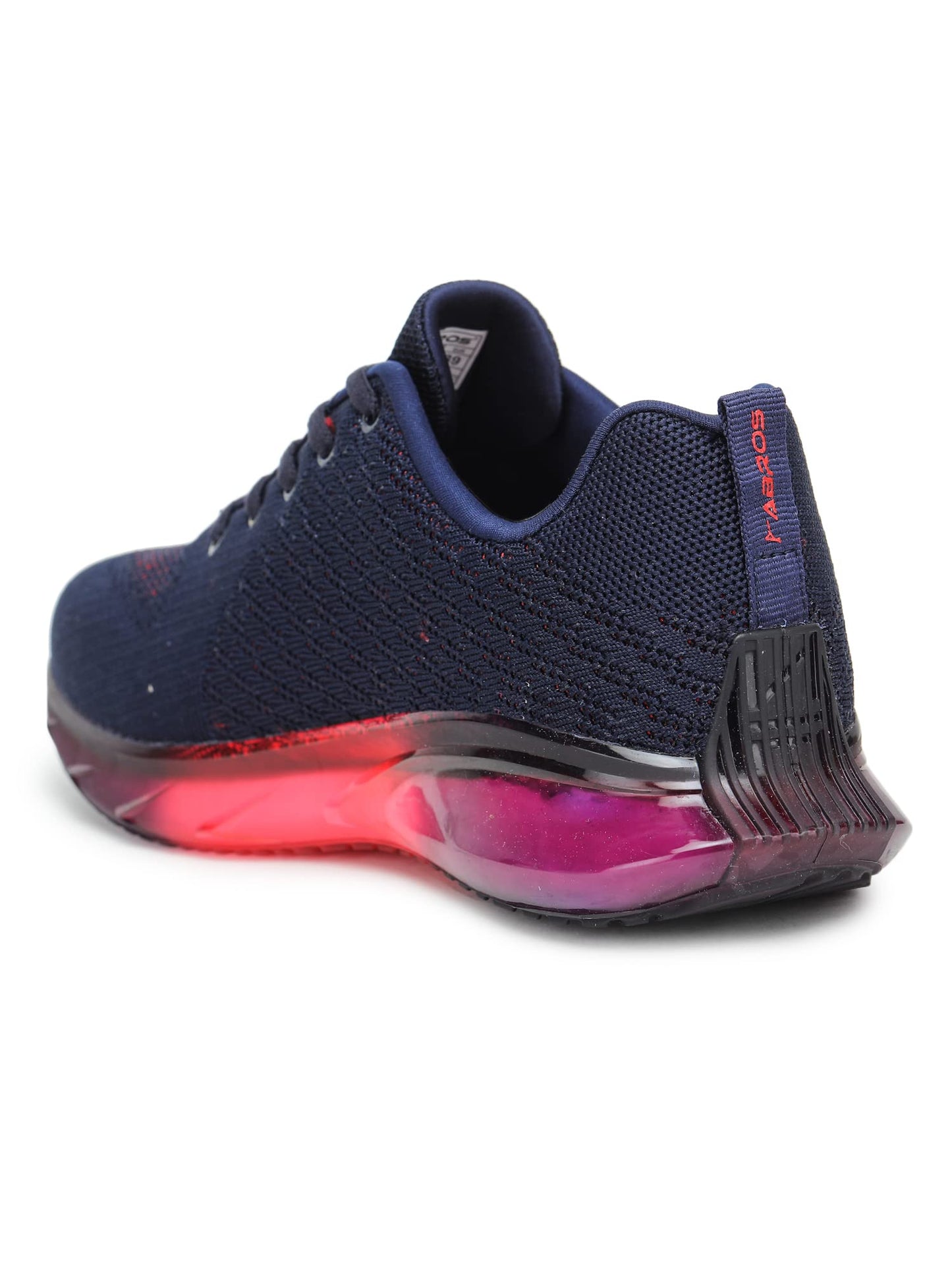 ABROS Boy's Magic ASSB0115 Sports Shoes -Navy/Red -4UK