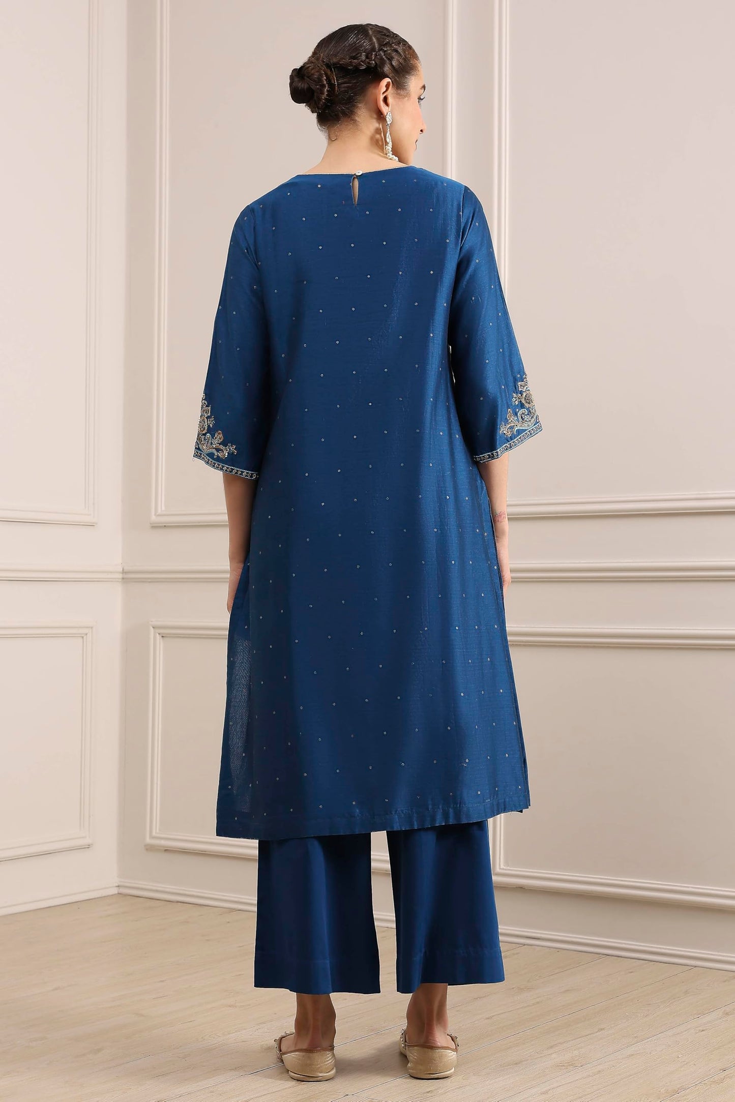 BIBA womens Kurta, Bottom, Dupatta